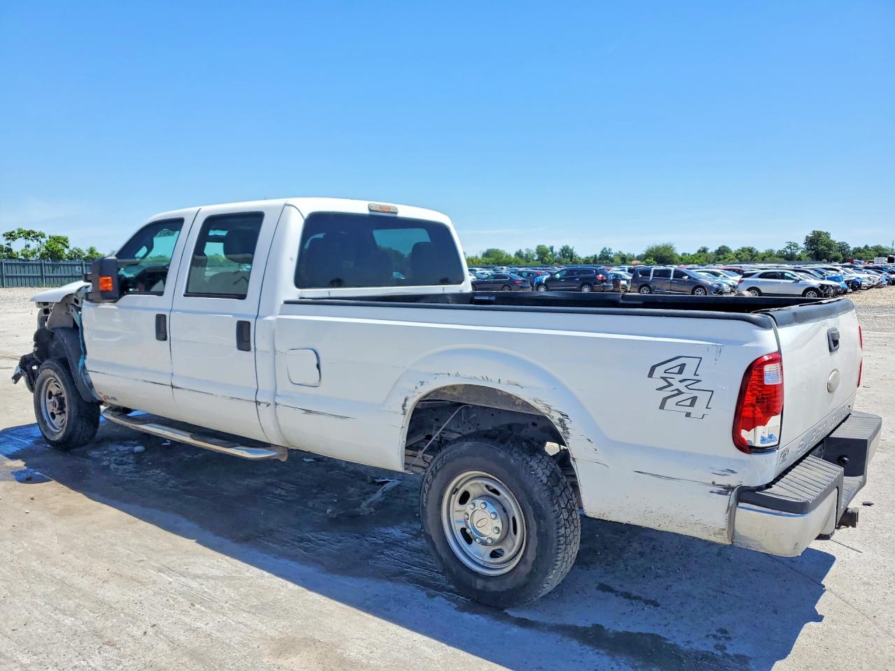 2012 Ford F250 Super Duty Белый vin: 1FT7W2B63CEC08519