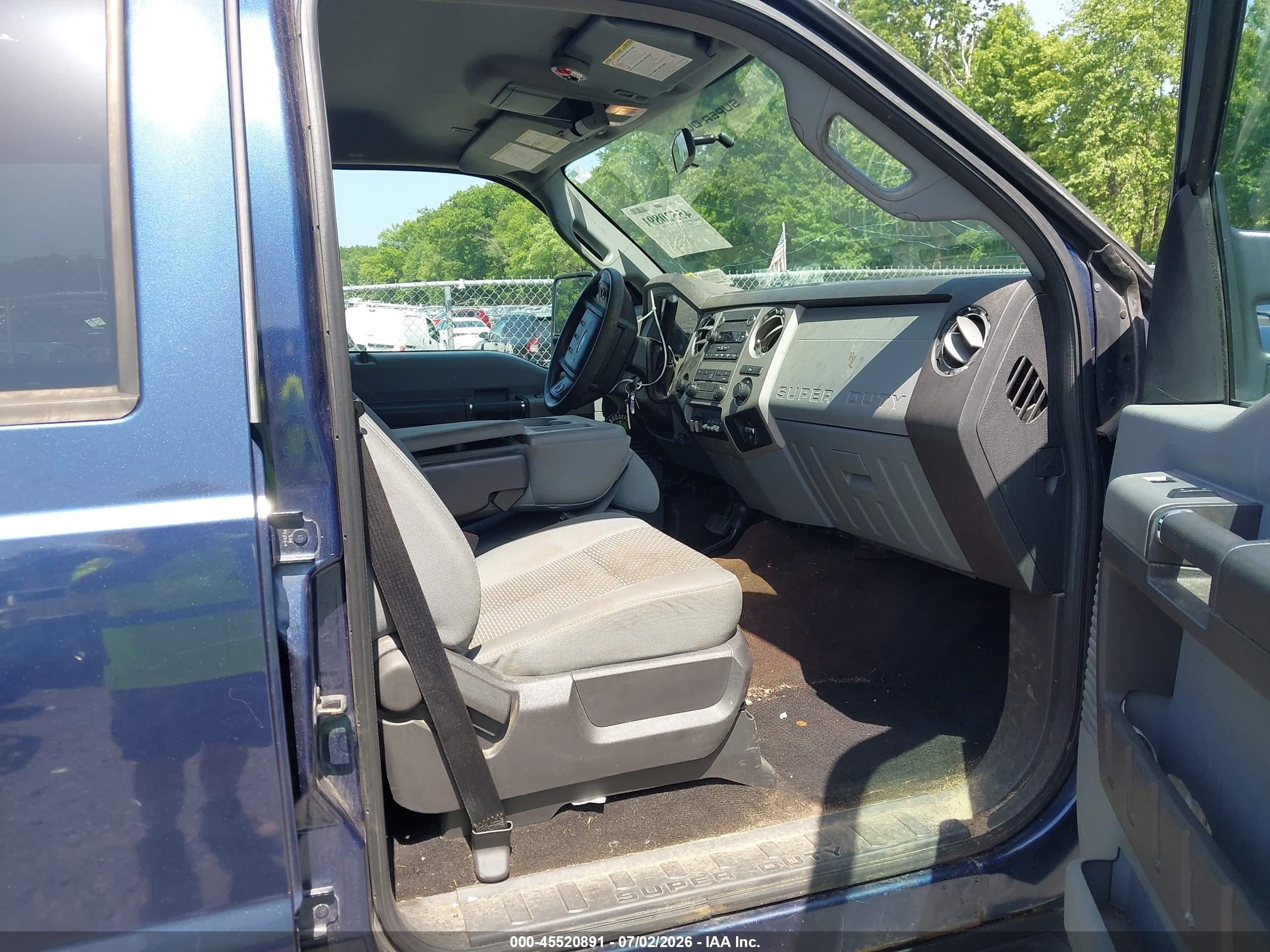 2013 Ford Super Duty F-250 Srw King Ranch/lariat/platinum/xl/xlt Blue vin: 1FT7W2B63DEB16618