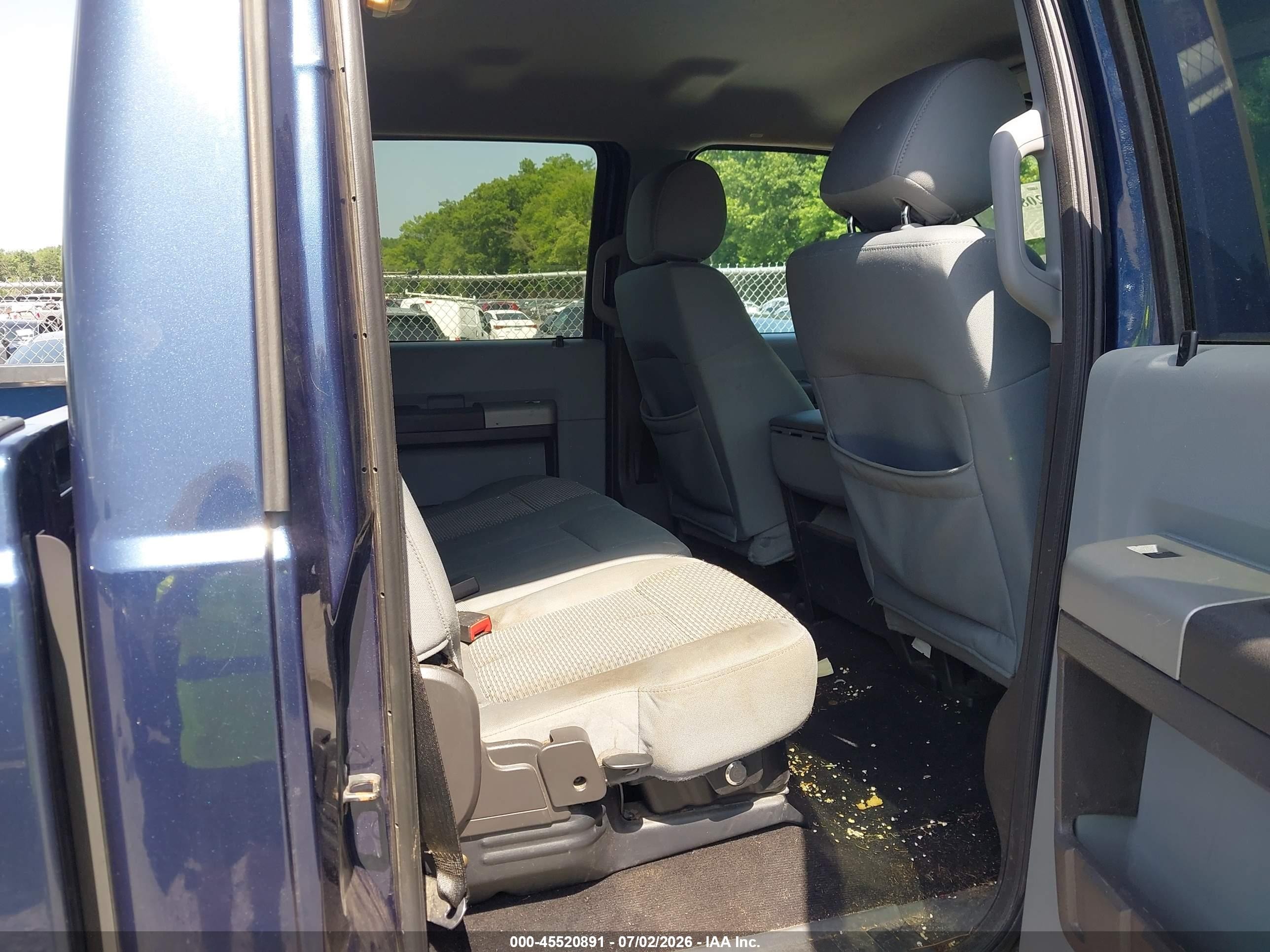 2013 Ford Super Duty F-250 Srw King Ranch/lariat/platinum/xl/xlt Blue vin: 1FT7W2B63DEB16618