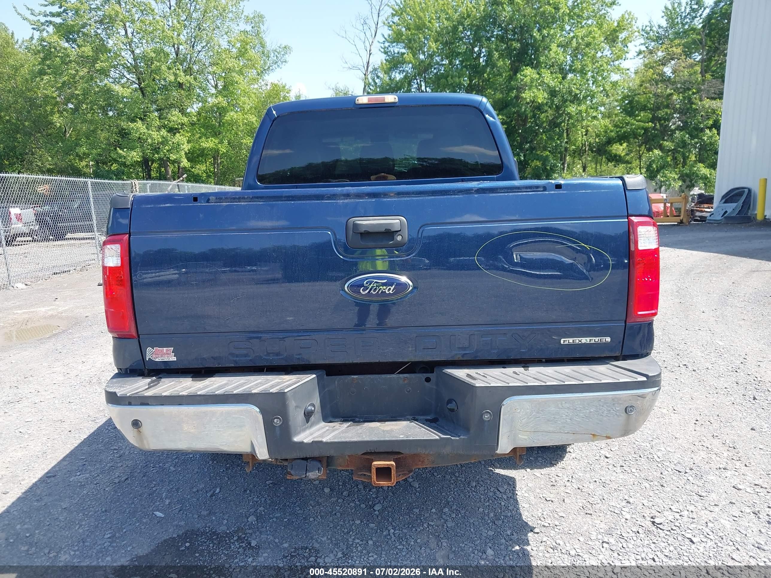 2013 Ford Super Duty F-250 Srw King Ranch/lariat/platinum/xl/xlt Blue vin: 1FT7W2B63DEB16618