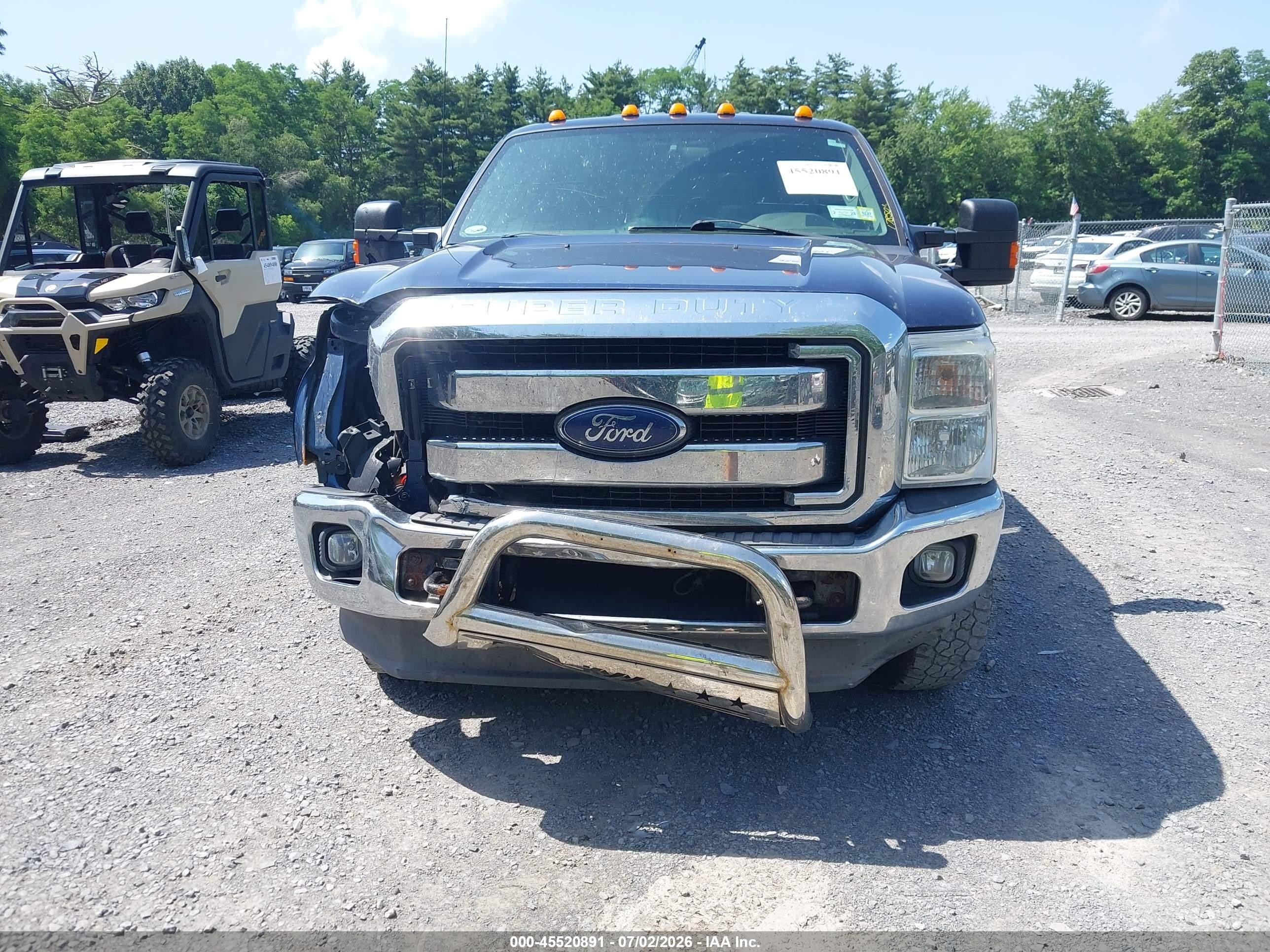 2013 Ford Super Duty F-250 Srw King Ranch/lariat/platinum/xl/xlt Blue vin: 1FT7W2B63DEB16618