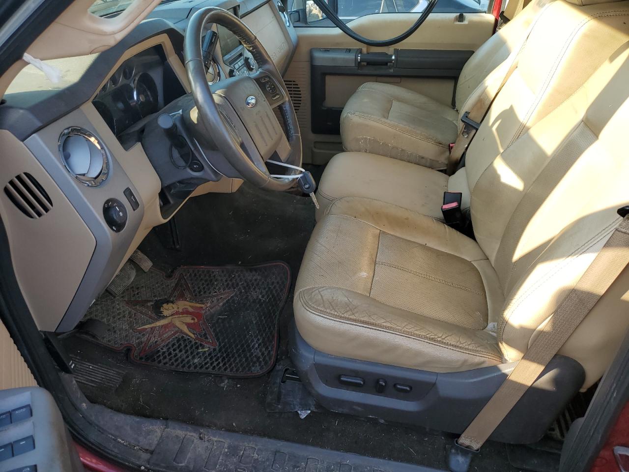 2014 Ford F250 Super Duty Red vin: 1FT7W2B63EEA07545
