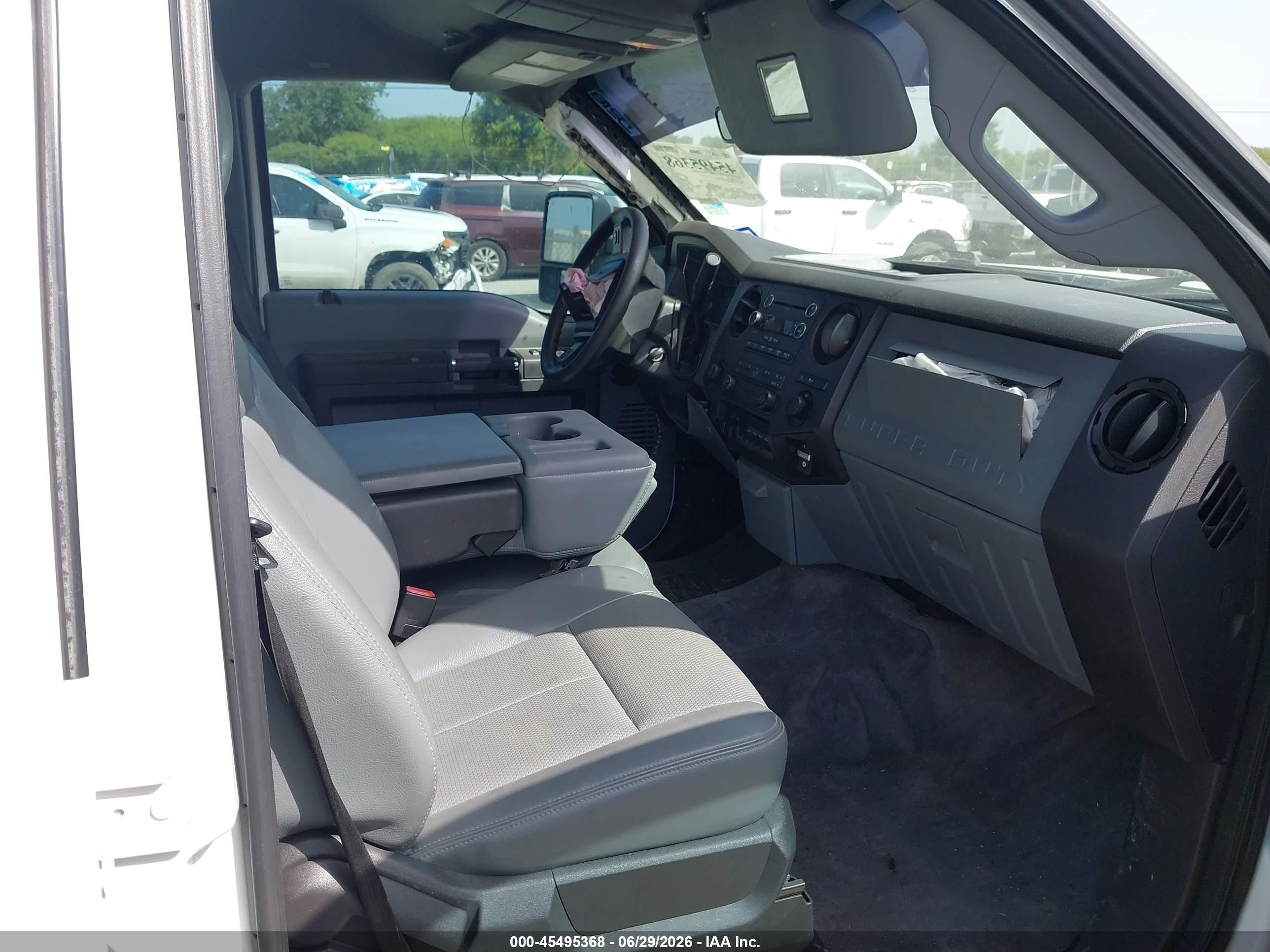 2015 Ford F-250 Xl White vin: 1FT7W2B63FEB62131