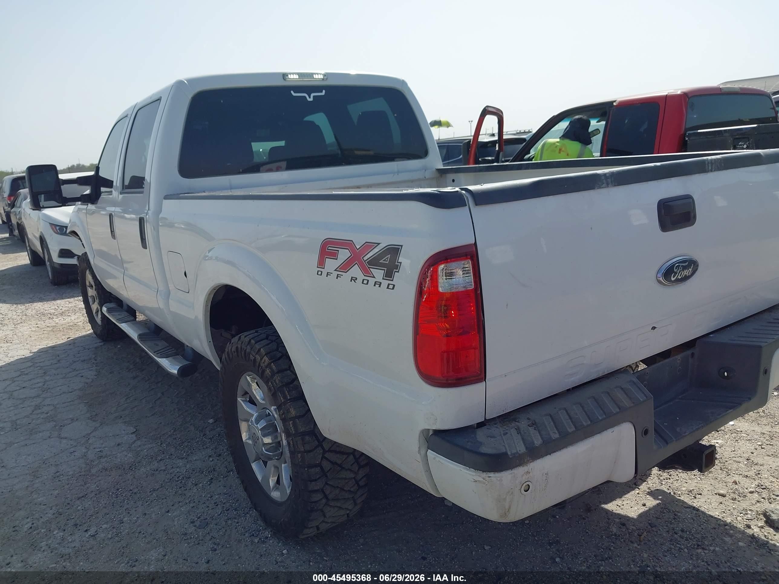 2015 Ford F-250 Xl White vin: 1FT7W2B63FEB62131