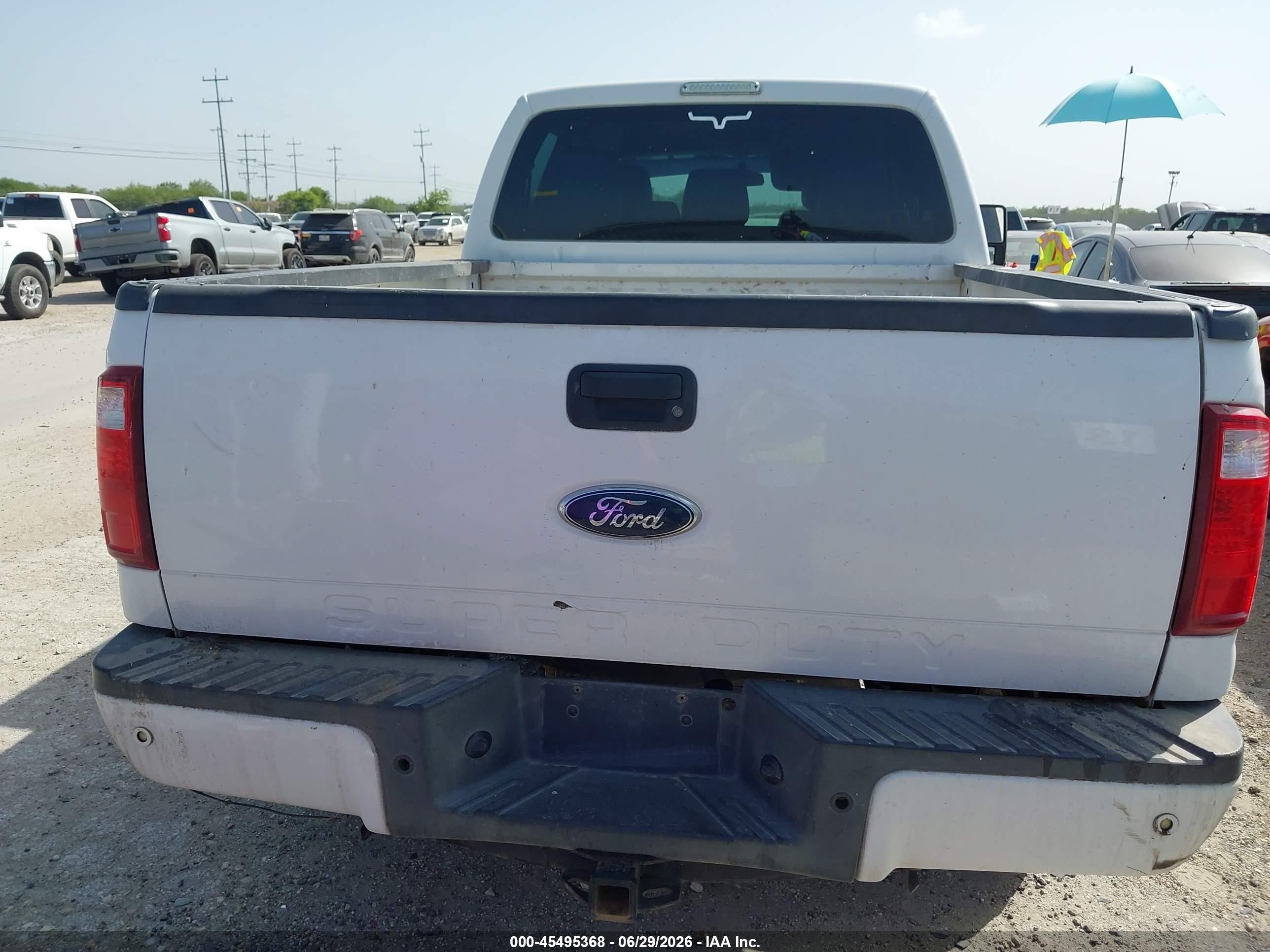 2015 Ford F-250 Xl White vin: 1FT7W2B63FEB62131