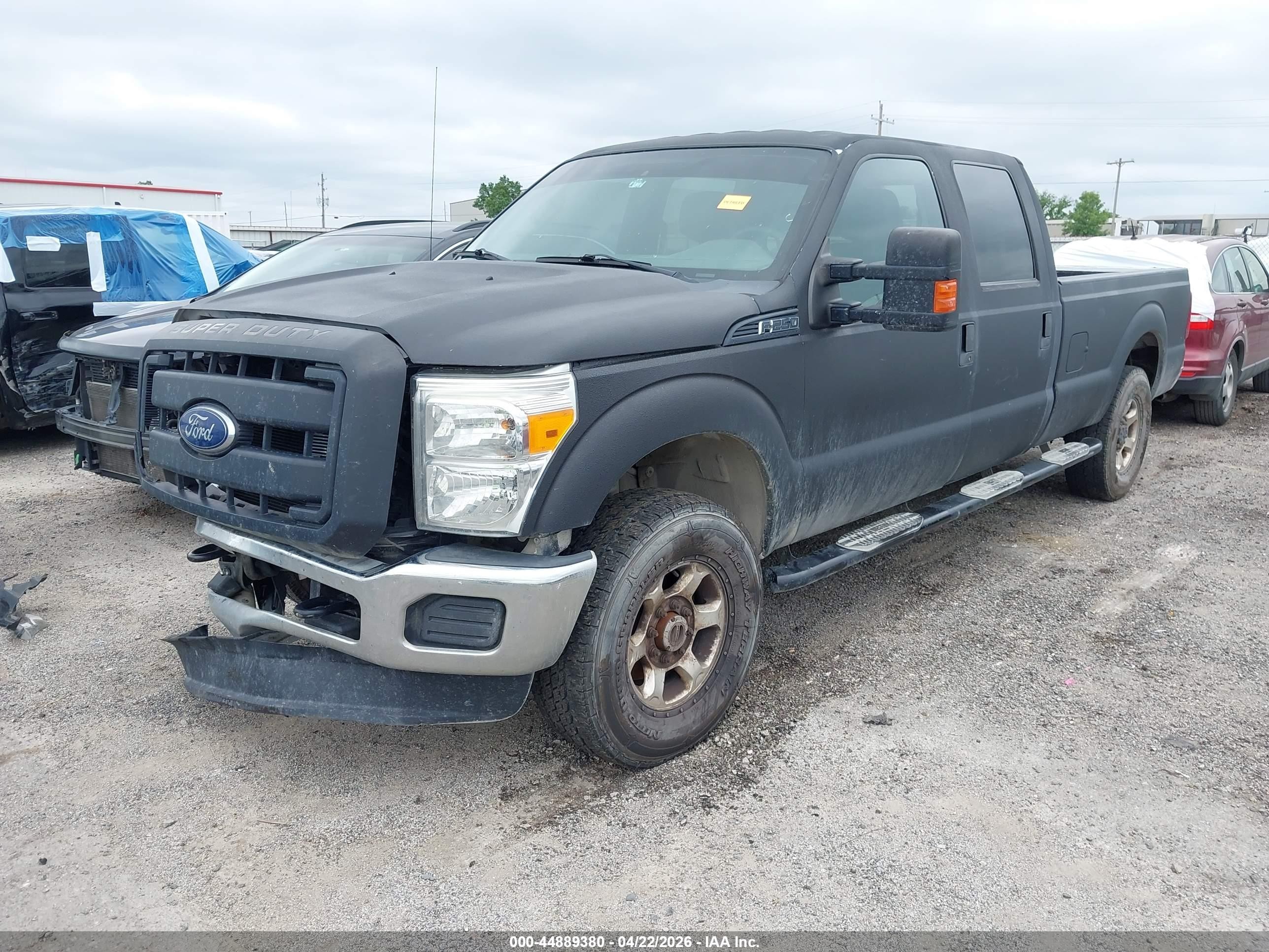2016 Ford F-250 Xl Black vin: 1FT7W2B63GEB93784