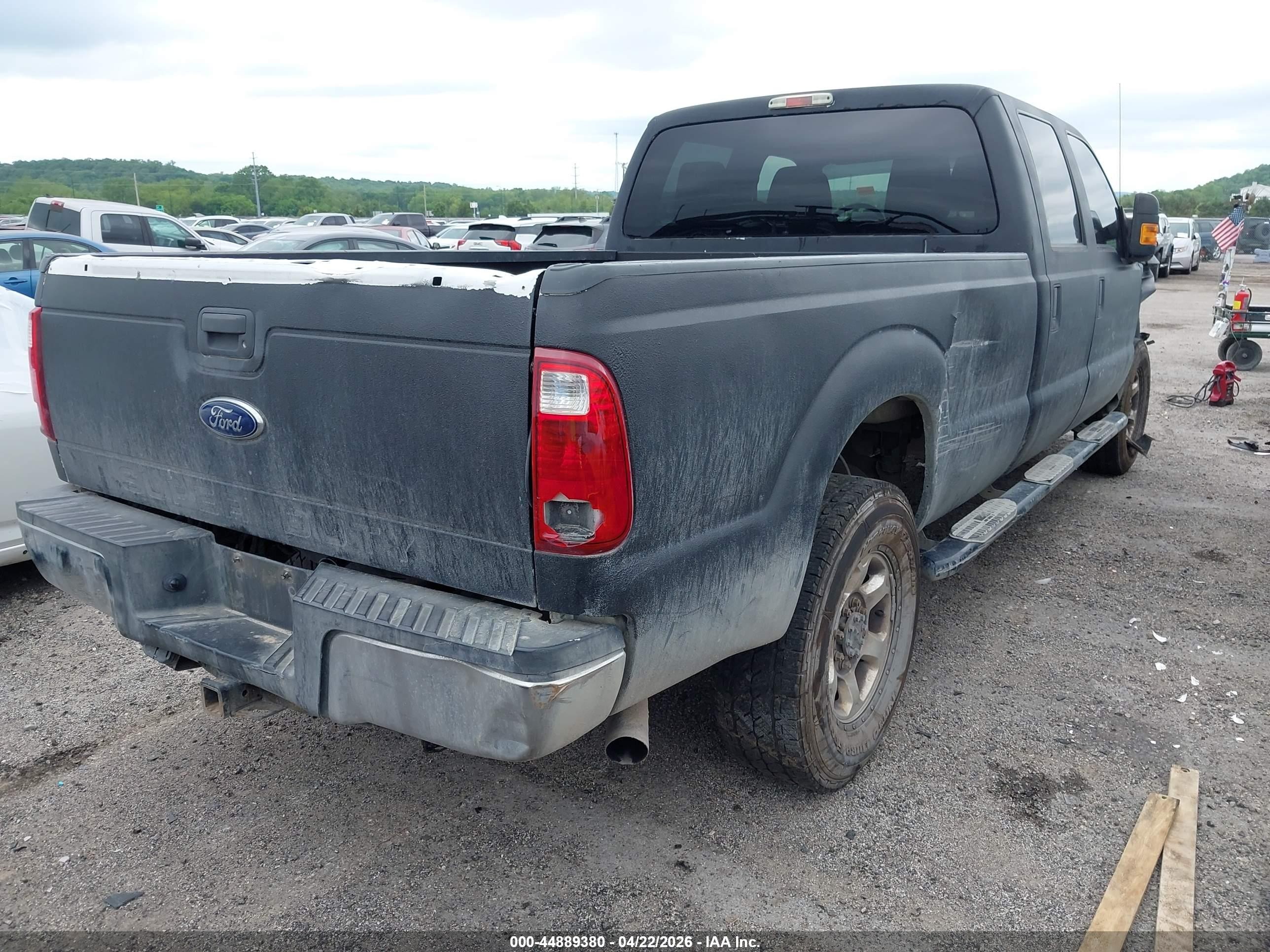 2016 Ford F-250 Xl Black vin: 1FT7W2B63GEB93784