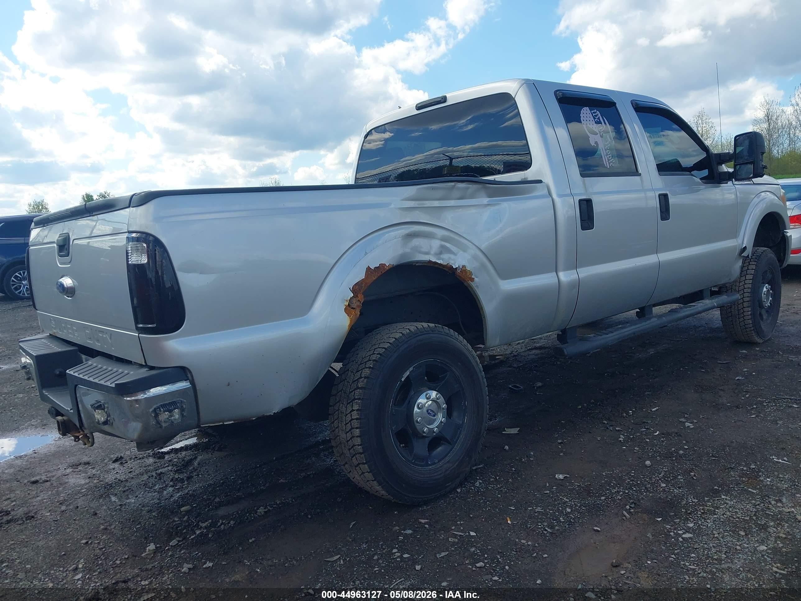 2016 Ford F-250 Xlt Silver vin: 1FT7W2B63GEC89379