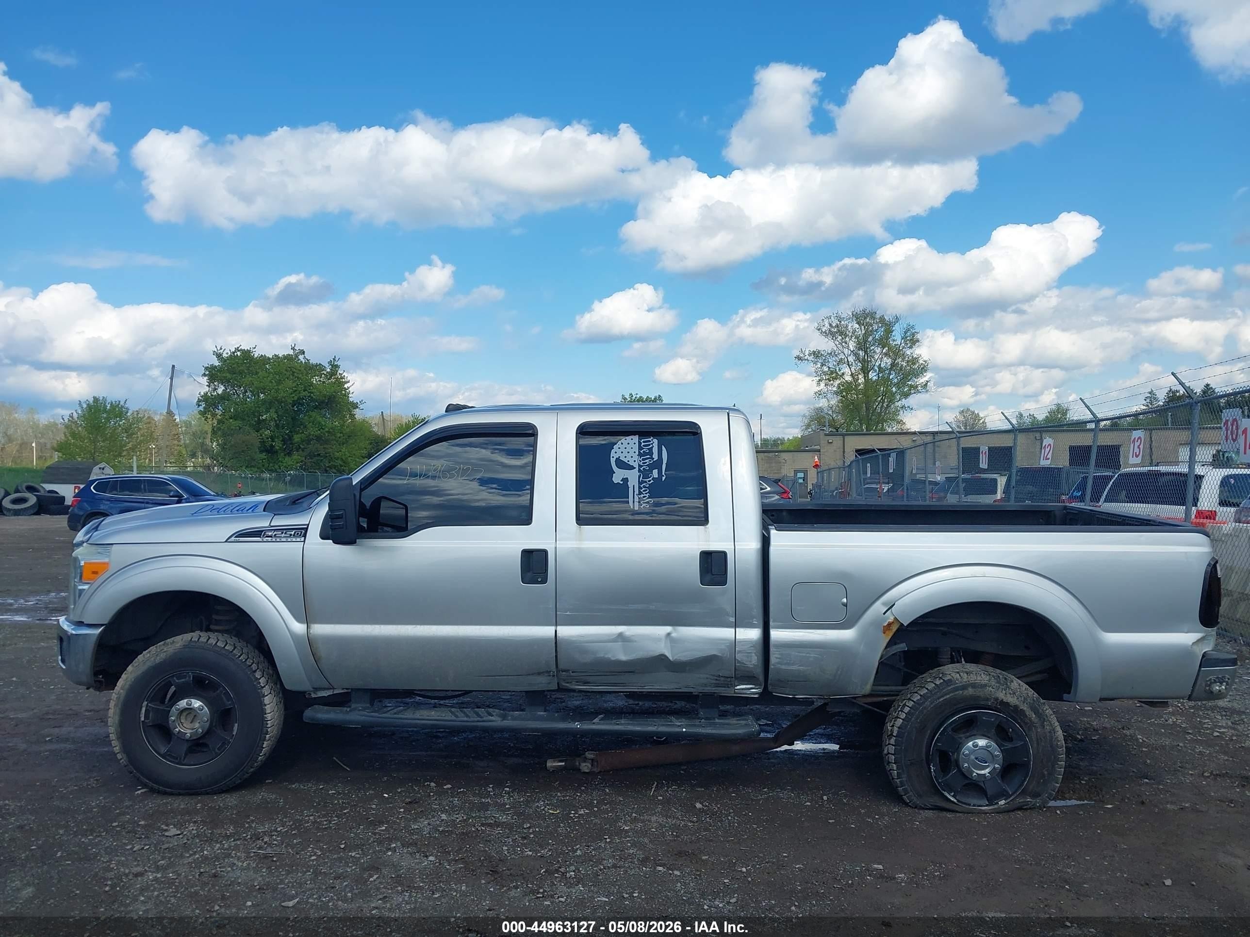 2016 Ford F-250 Xlt Silver vin: 1FT7W2B63GEC89379