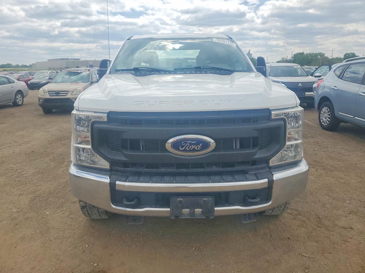 2021 Ford F250 Super Duty White vin: 1FT7W2B63MED72130