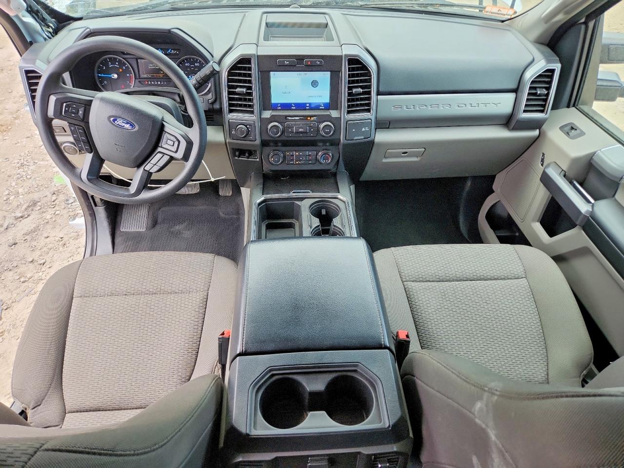 2022 Ford F250 Super Duty White vin: 1FT7W2B63NEF71695