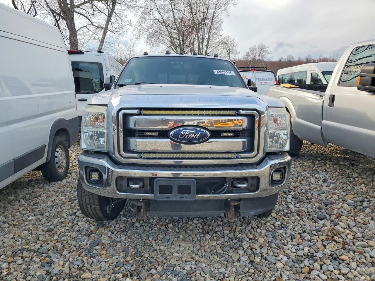 2011 Ford F250 Silver vin: 1FT7W2B64BEB44215
