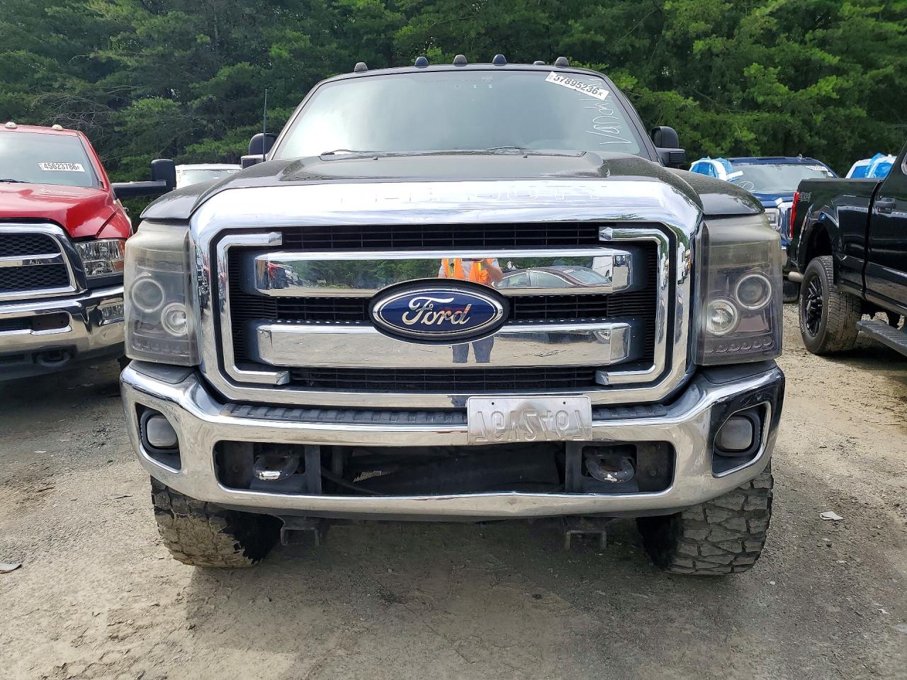2011 Ford F250 Super Duty Black vin: 1FT7W2B64BEC50034