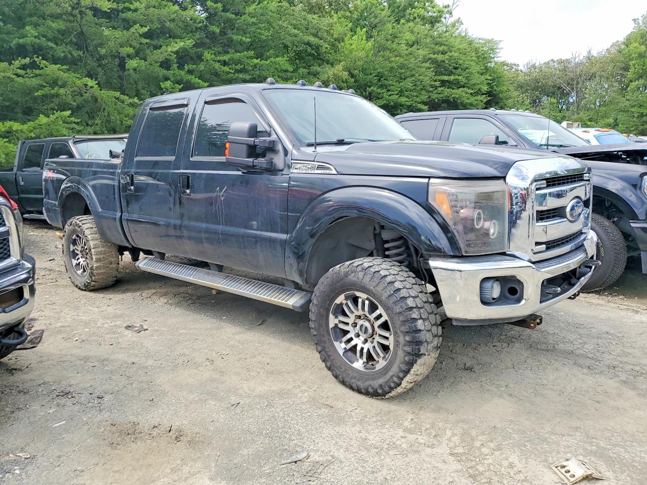 2011 Ford F250 Super Duty Black vin: 1FT7W2B64BEC50034