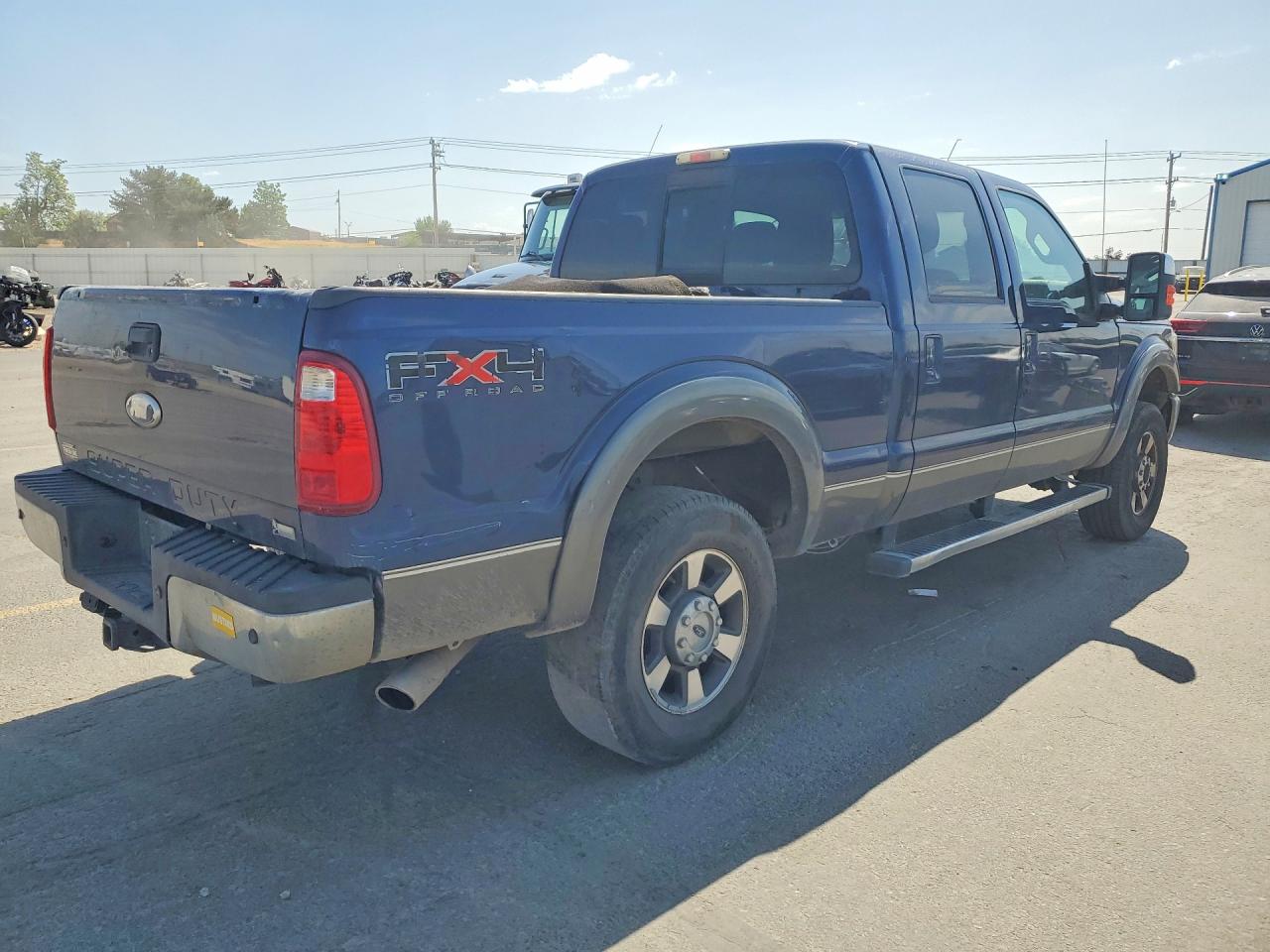 2011 Ford F250 Super Duty Blue vin: 1FT7W2B64BED02925
