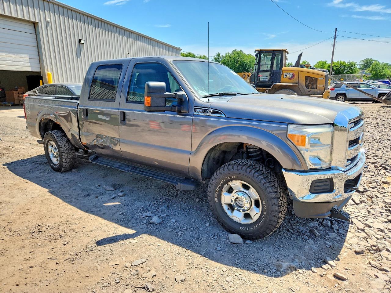 2012 Ford F250 Super Duty Gray vin: 1FT7W2B64CEA31527