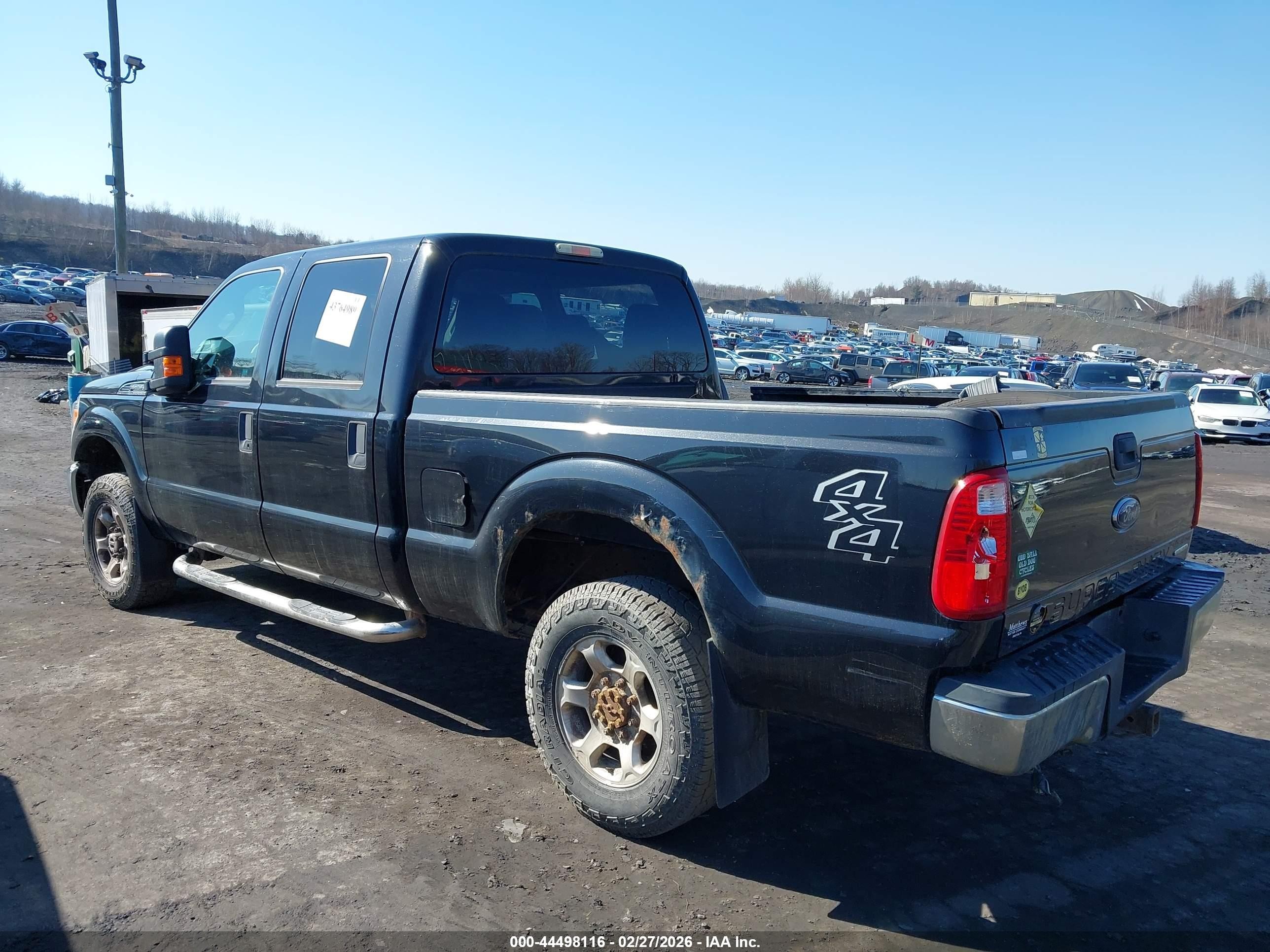 2015 Ford F-250 Xlt Black vin: 1FT7W2B64FEA90419