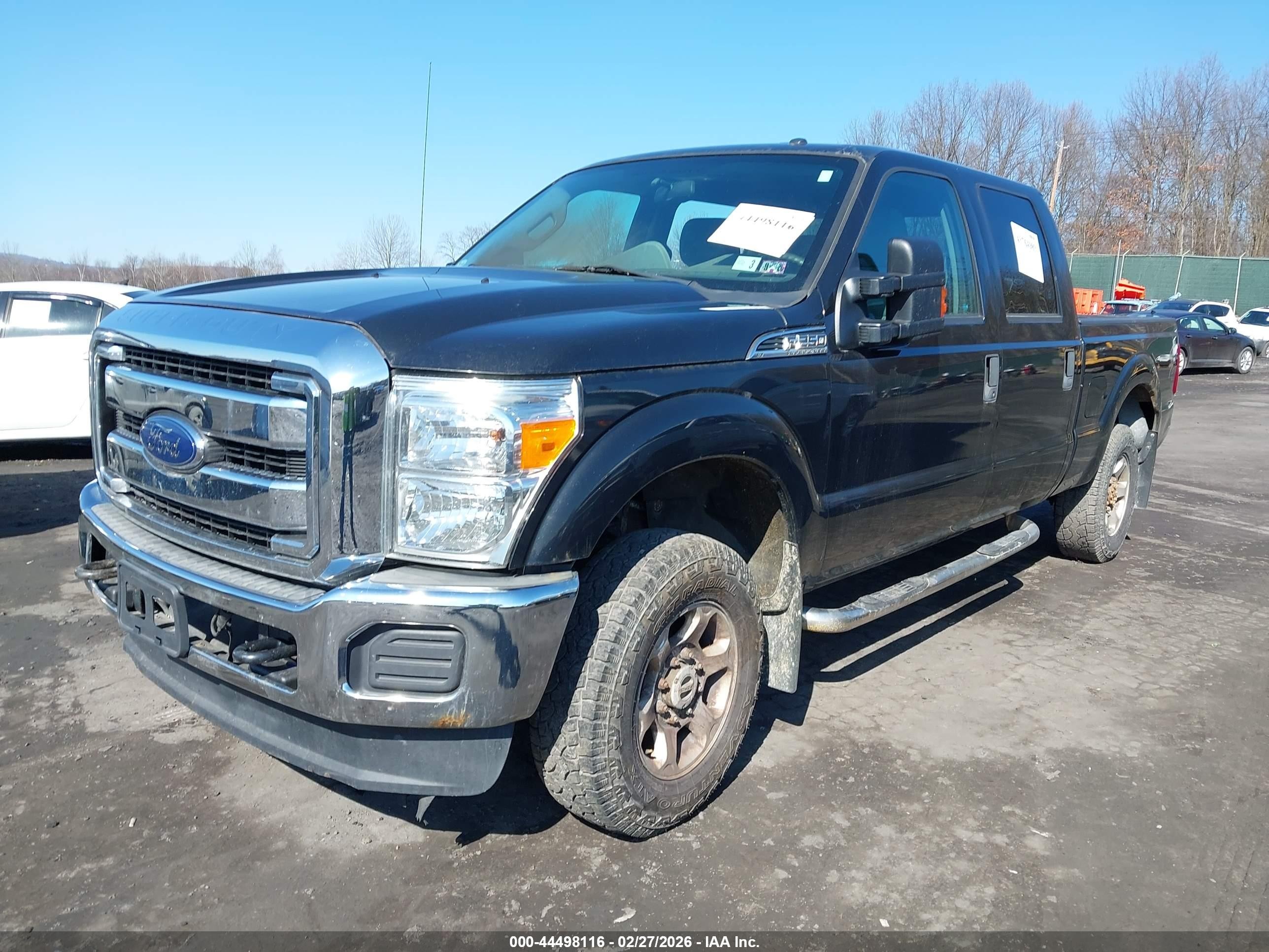 2015 Ford F-250 Xlt Black vin: 1FT7W2B64FEA90419