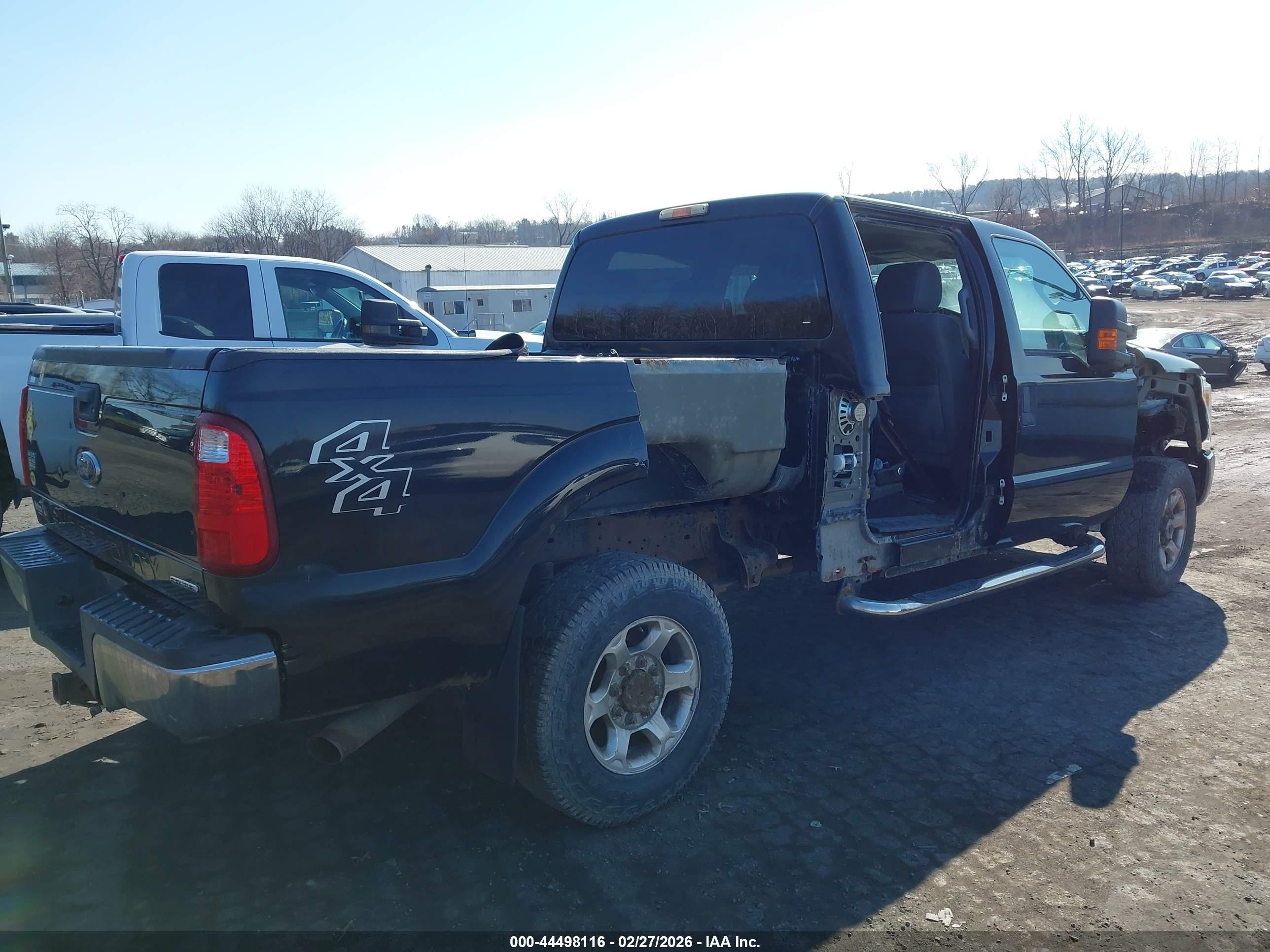 2015 Ford F-250 Xlt Black vin: 1FT7W2B64FEA90419