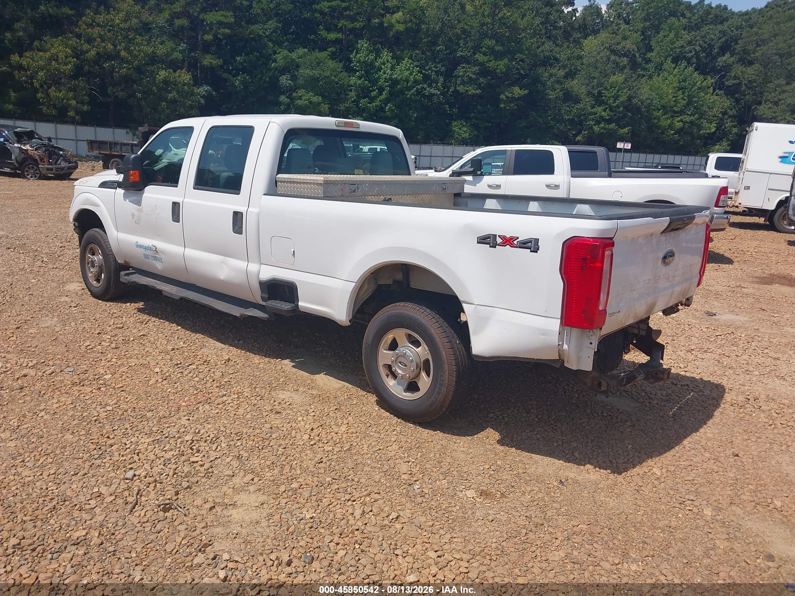 2015 Ford F-250 Xl White vin: 1FT7W2B64FEB66575