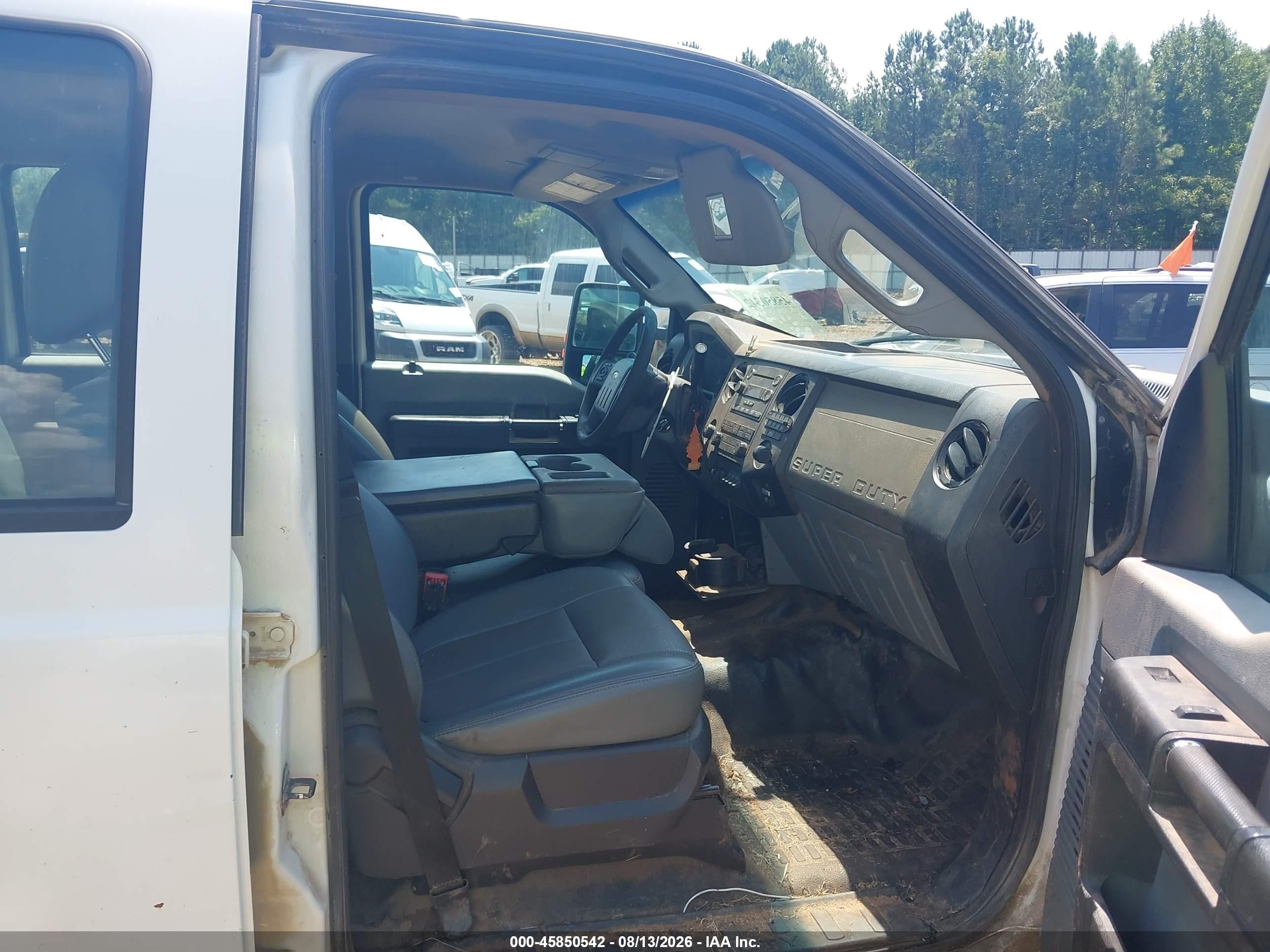 2015 Ford F-250 Xl White vin: 1FT7W2B64FEB66575