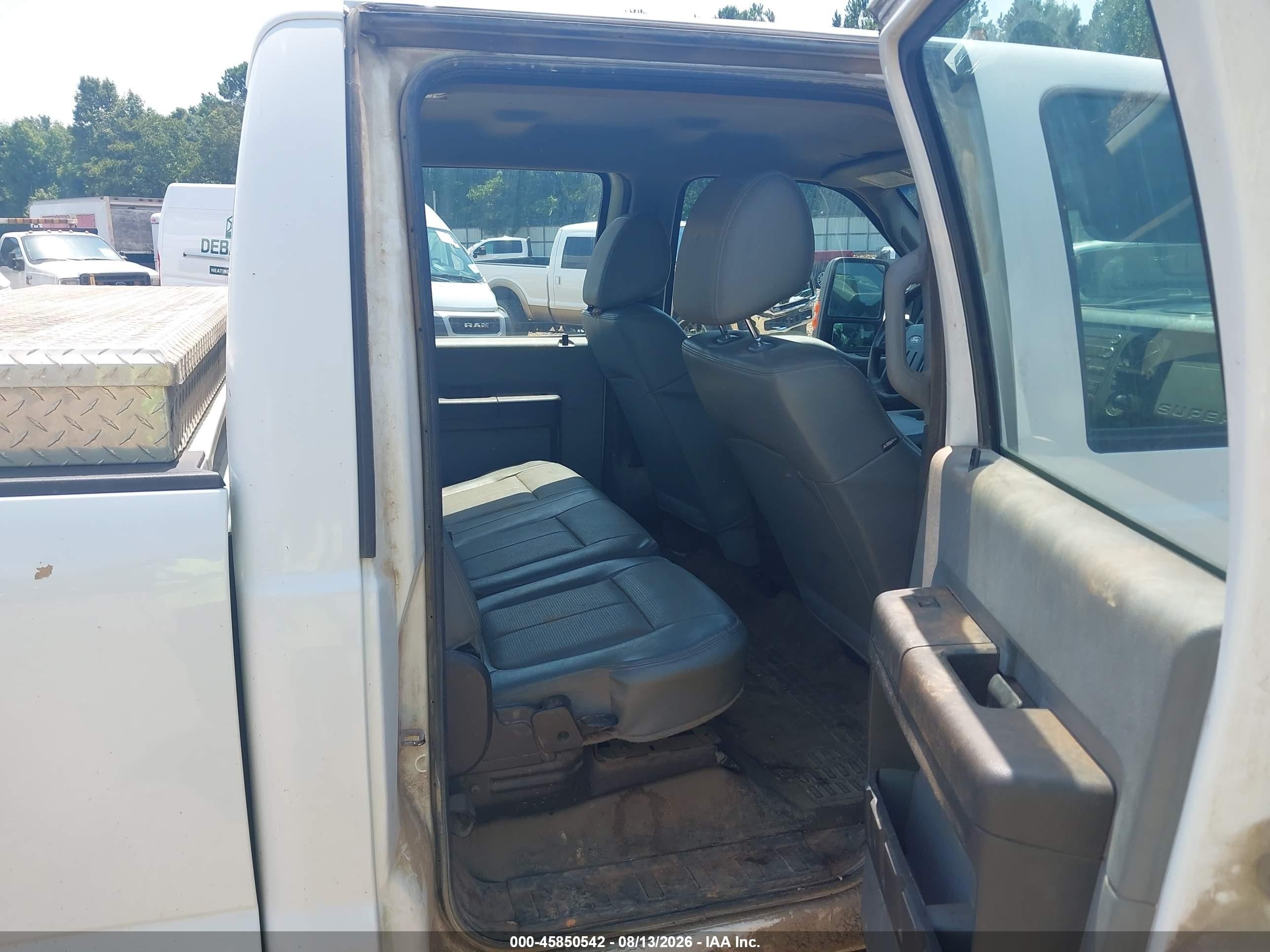 2015 Ford F-250 Xl White vin: 1FT7W2B64FEB66575