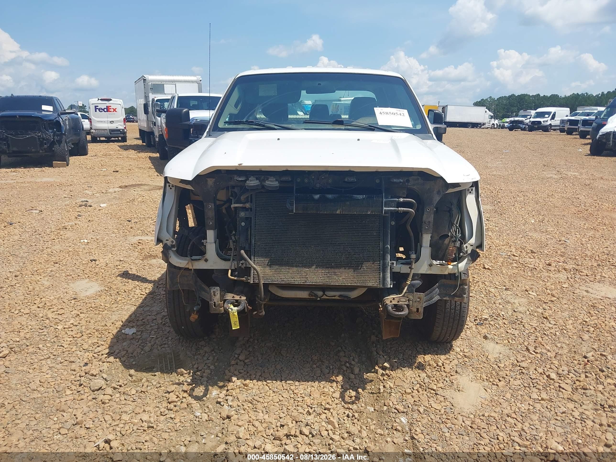 2015 Ford F-250 Xl White vin: 1FT7W2B64FEB66575