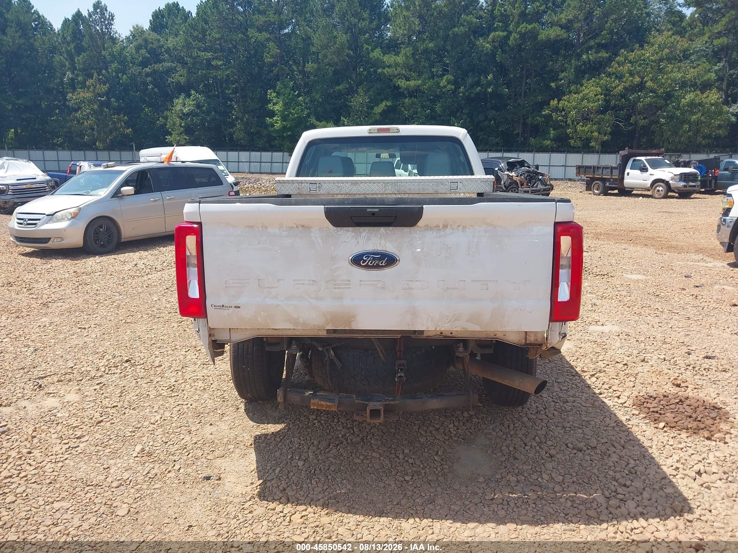 2015 Ford F-250 Xl White vin: 1FT7W2B64FEB66575