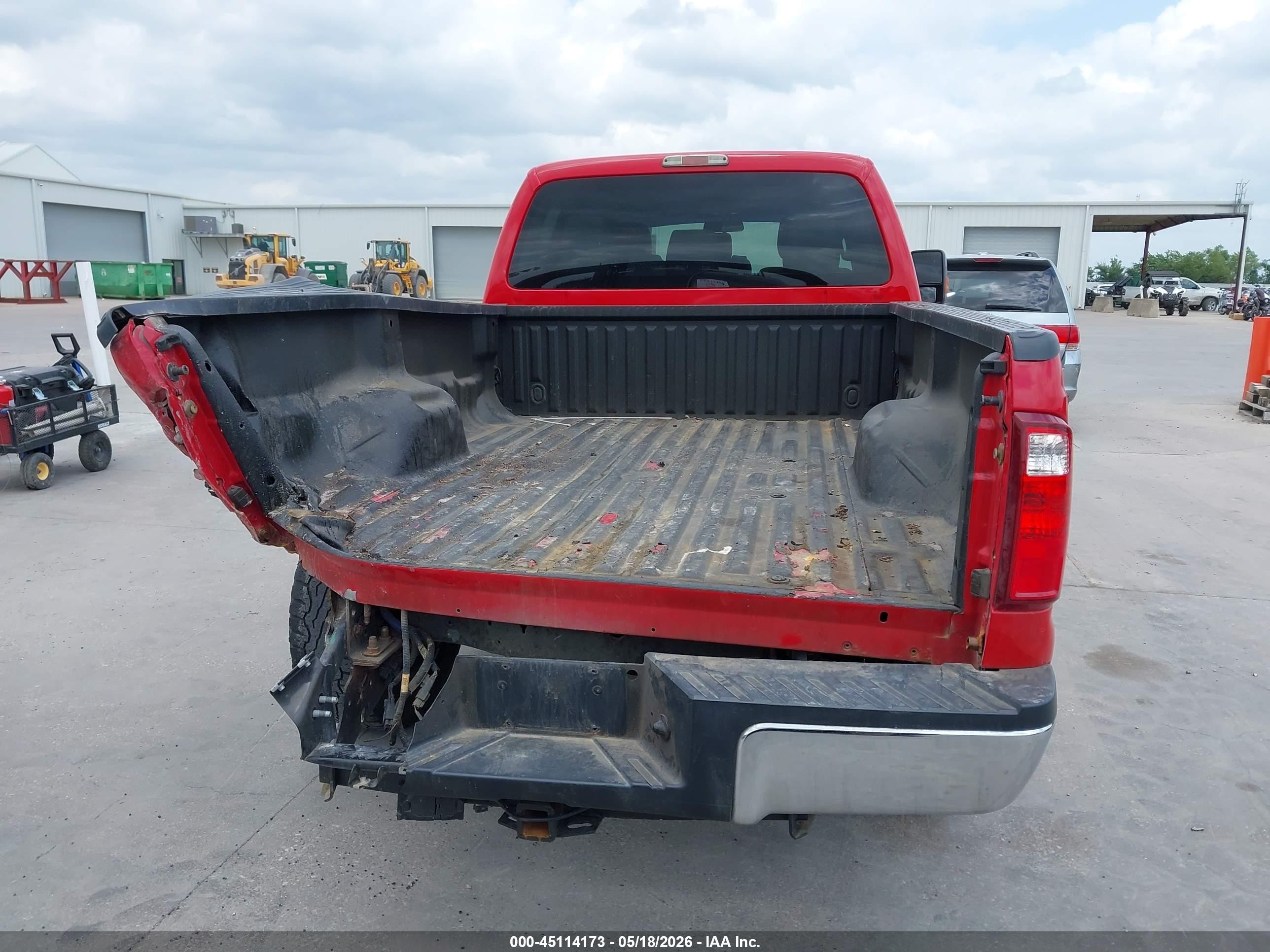 2015 Ford F-250 Xlt Red vin: 1FT7W2B64FEC49486