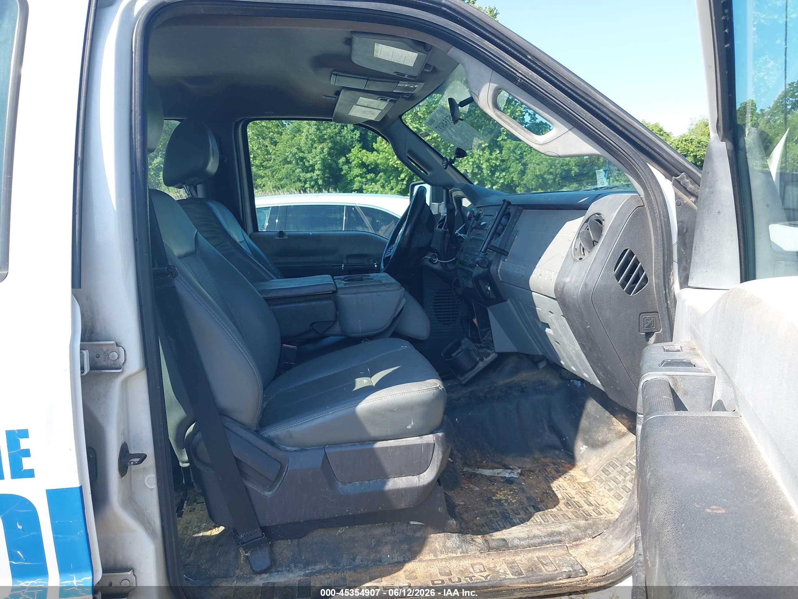 2015 Ford F-250 Xl White vin: 1FT7W2B64FED63455
