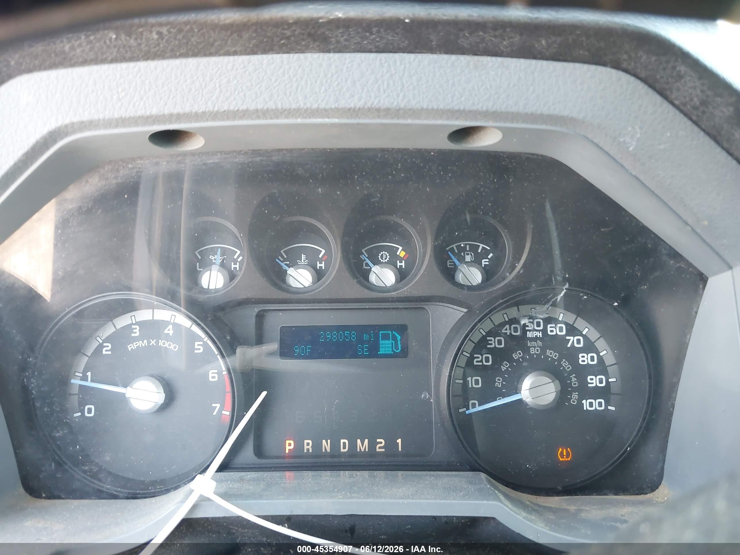 2015 Ford F-250 Xl White vin: 1FT7W2B64FED63455