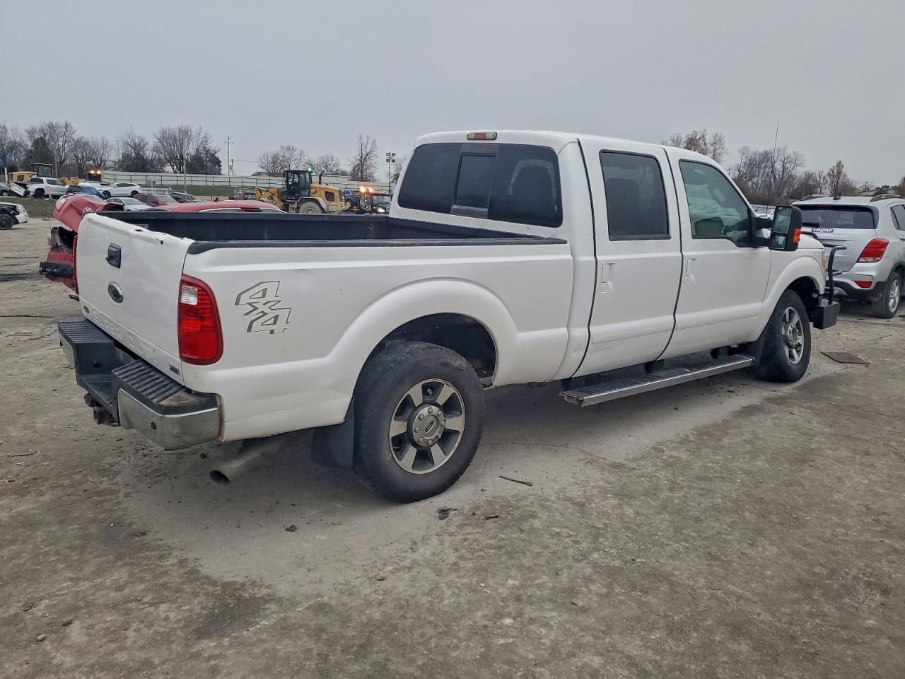 2011 Ford F250 Super Duty White vin: 1FT7W2B65BEA35889