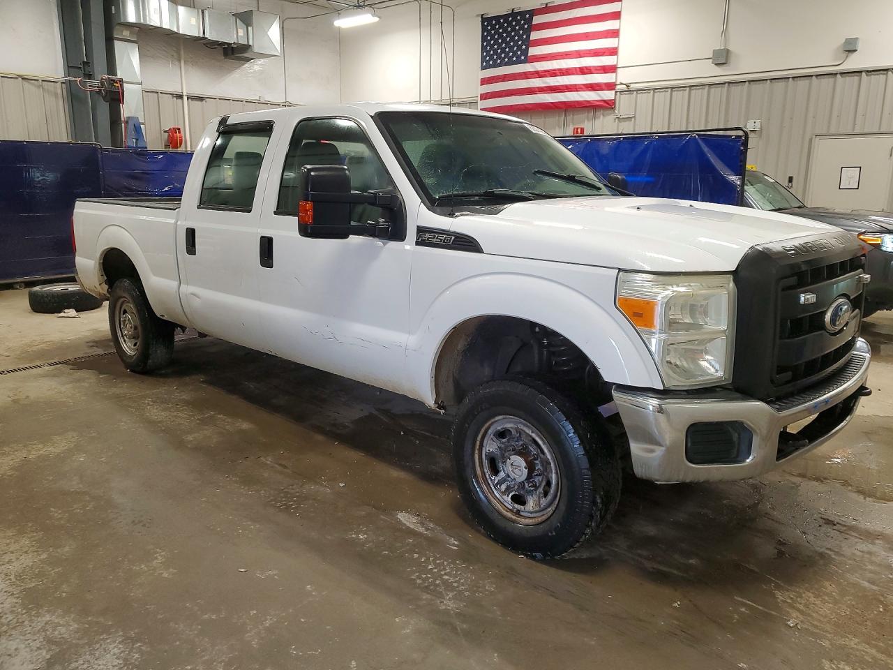 2011 Ford F250 Super Duty White vin: 1FT7W2B65BEA81867