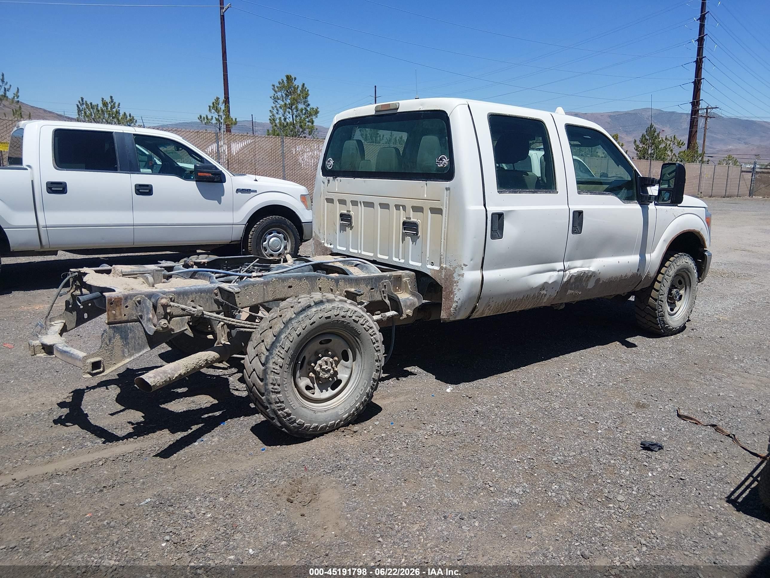 2012 Ford F-250 Xl Белый vin: 1FT7W2B65CEC06061