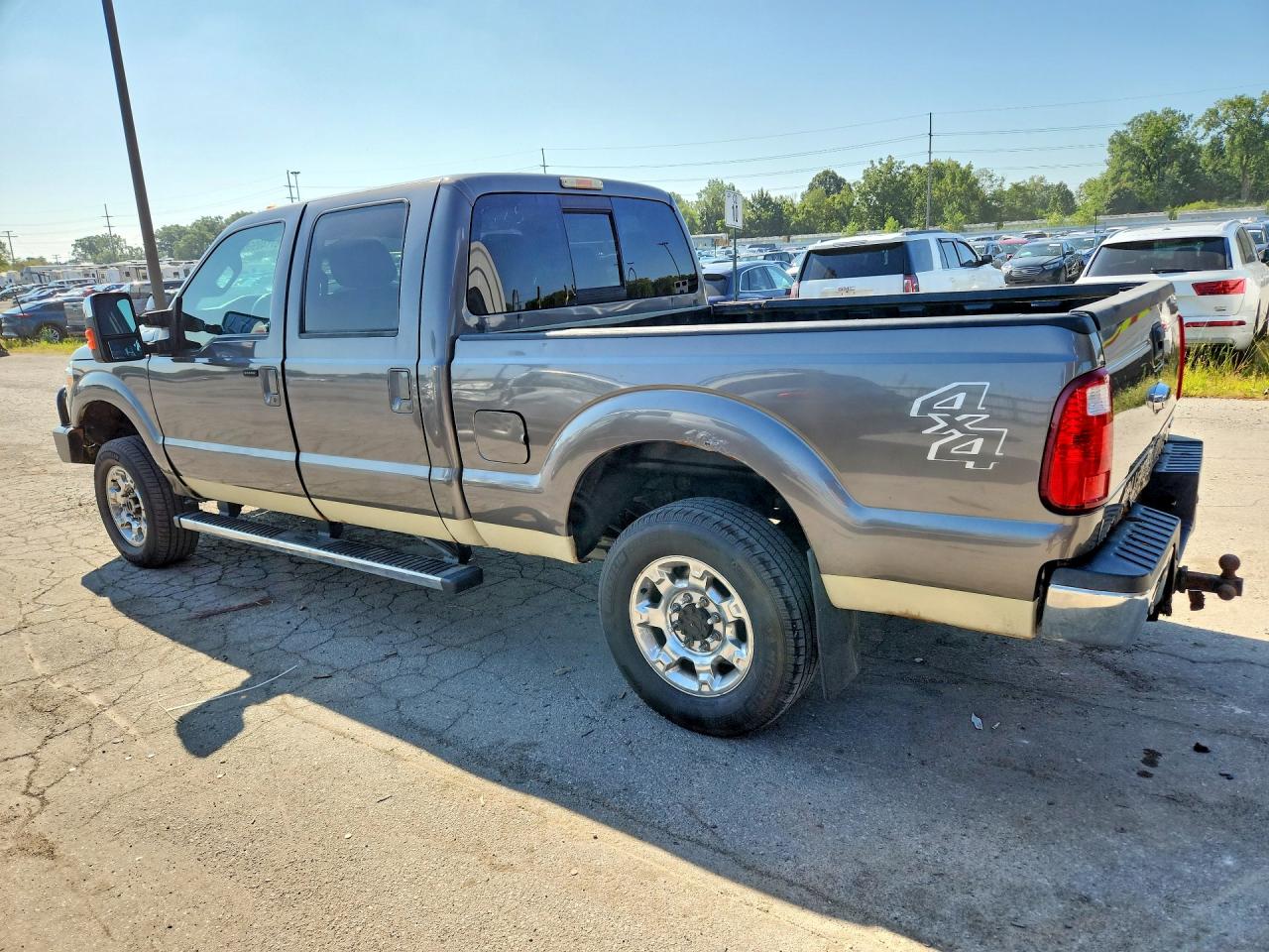 2013 Ford F250 Super Duty Gray vin: 1FT7W2B65DEA22224