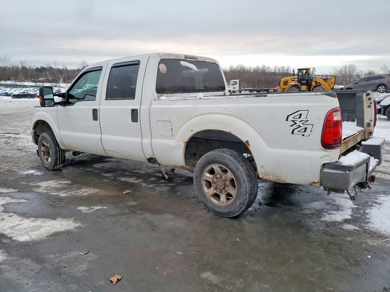 2014 Ford F250 Super Duty White vin: 1FT7W2B65EEA18448