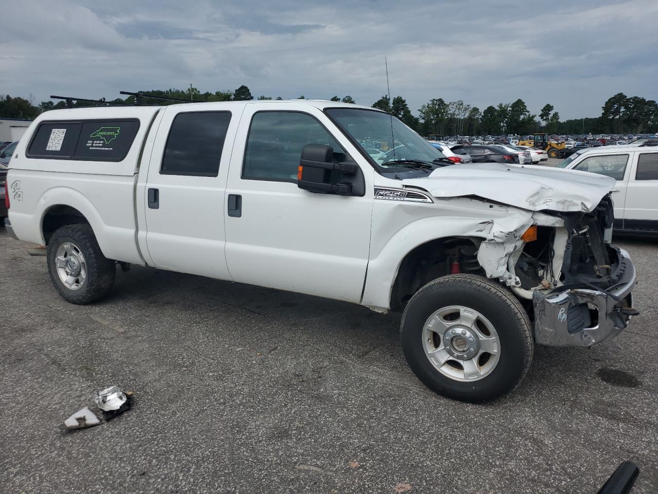 2015 Ford F250 Super Duty Белый vin: 1FT7W2B65FEA52309