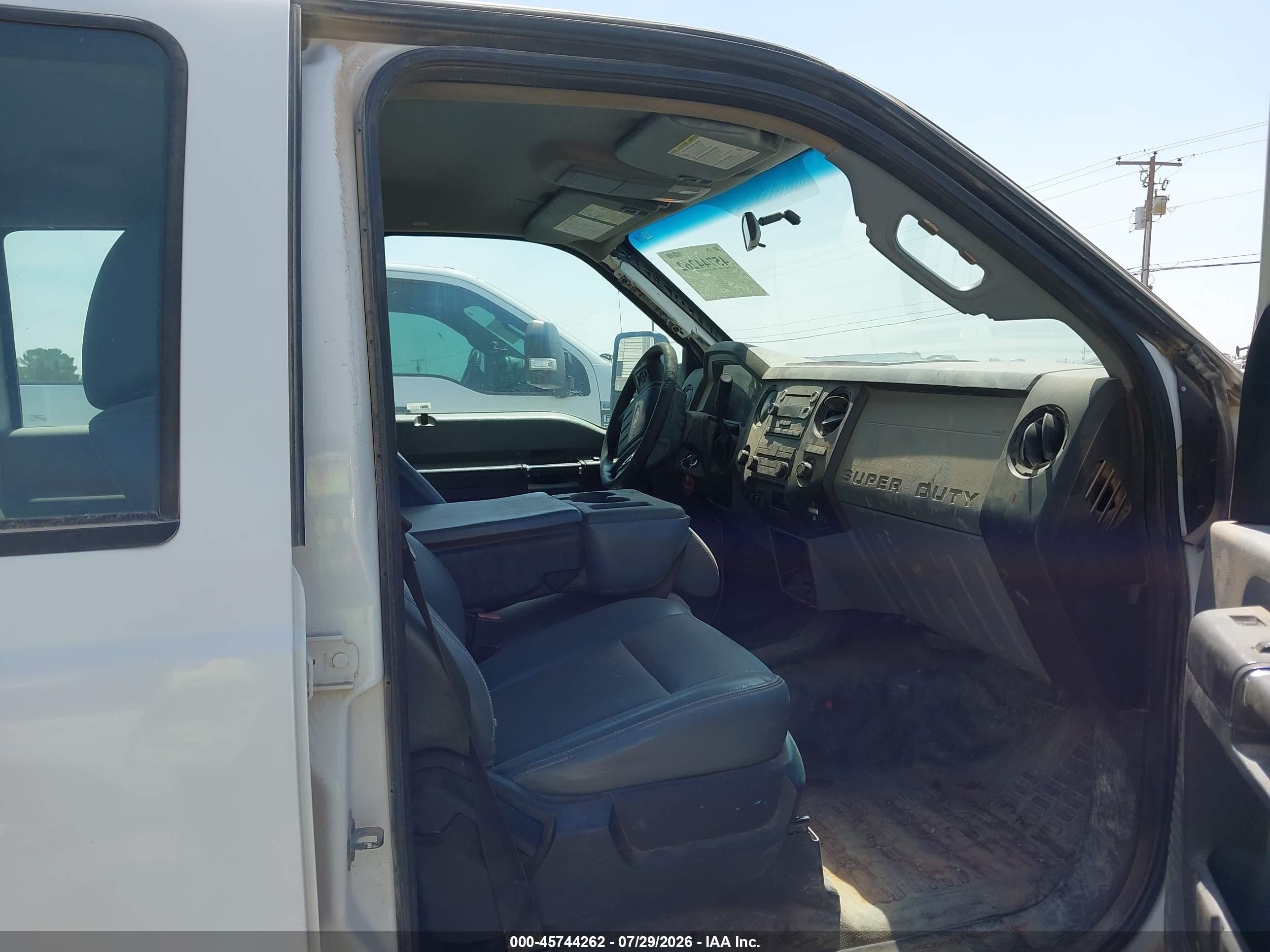 2015 Ford F-250 Xl White vin: 1FT7W2B65FEB68870
