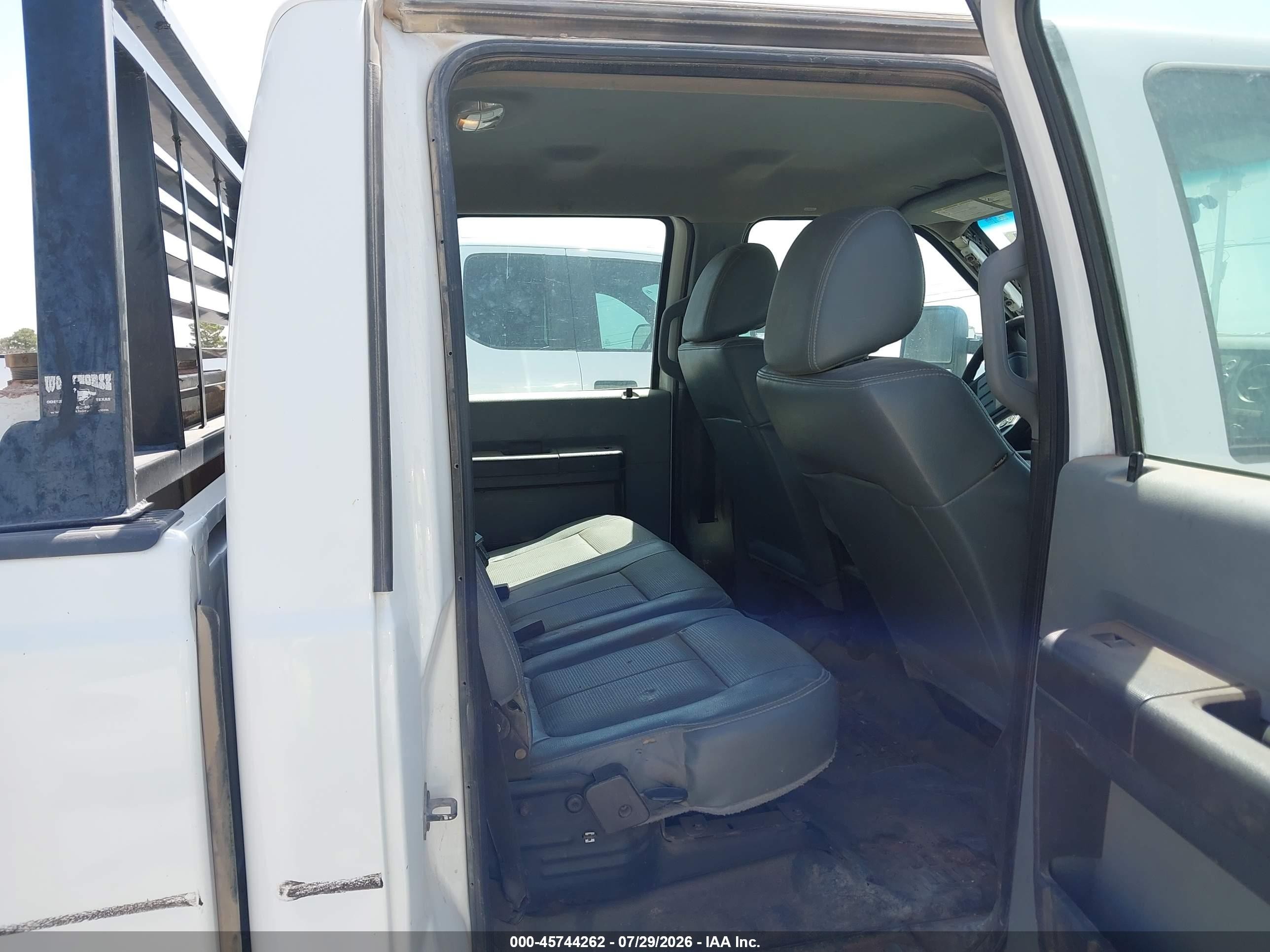 2015 Ford F-250 Xl White vin: 1FT7W2B65FEB68870