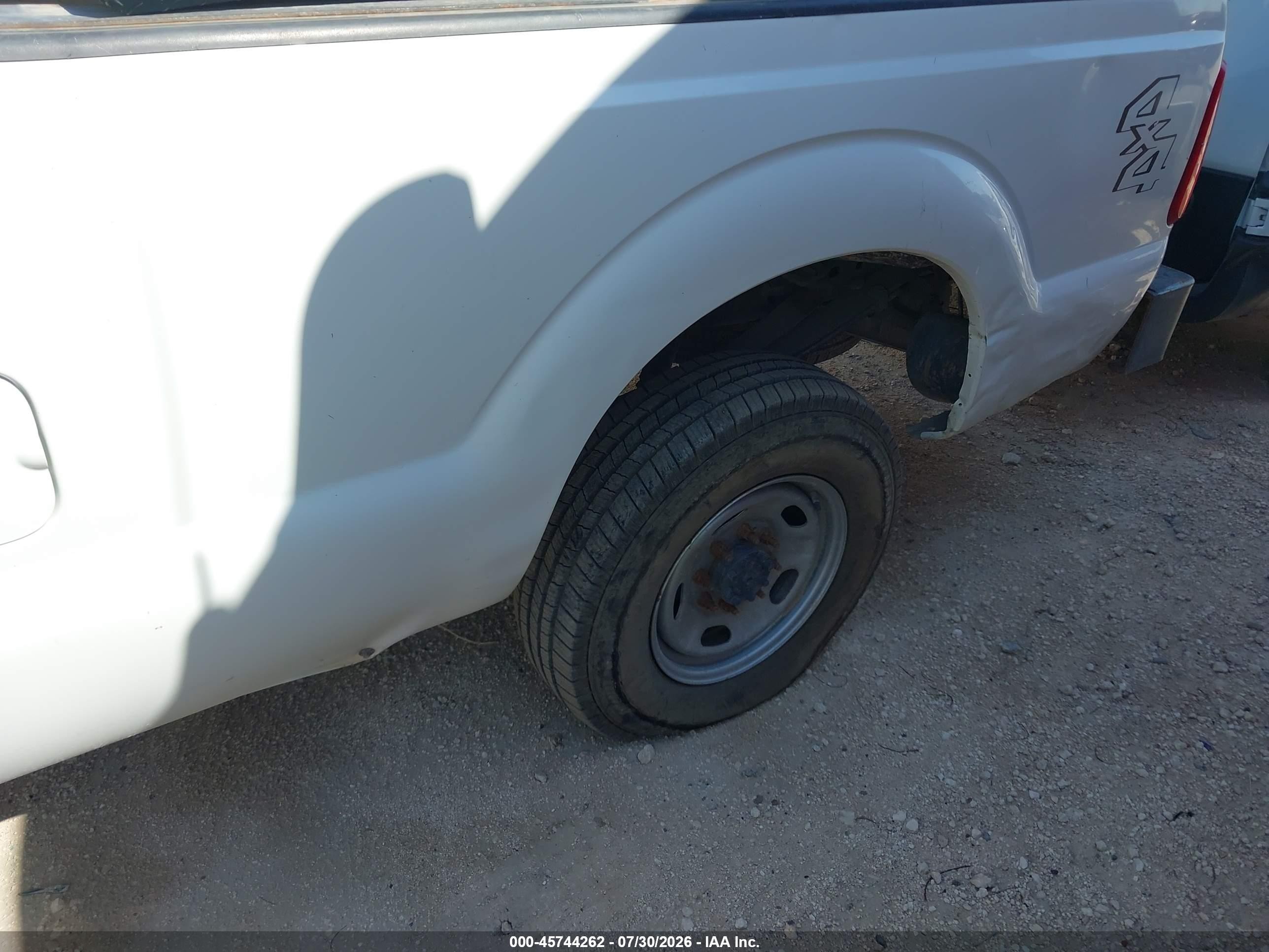 2015 Ford F-250 Xl White vin: 1FT7W2B65FEB68870