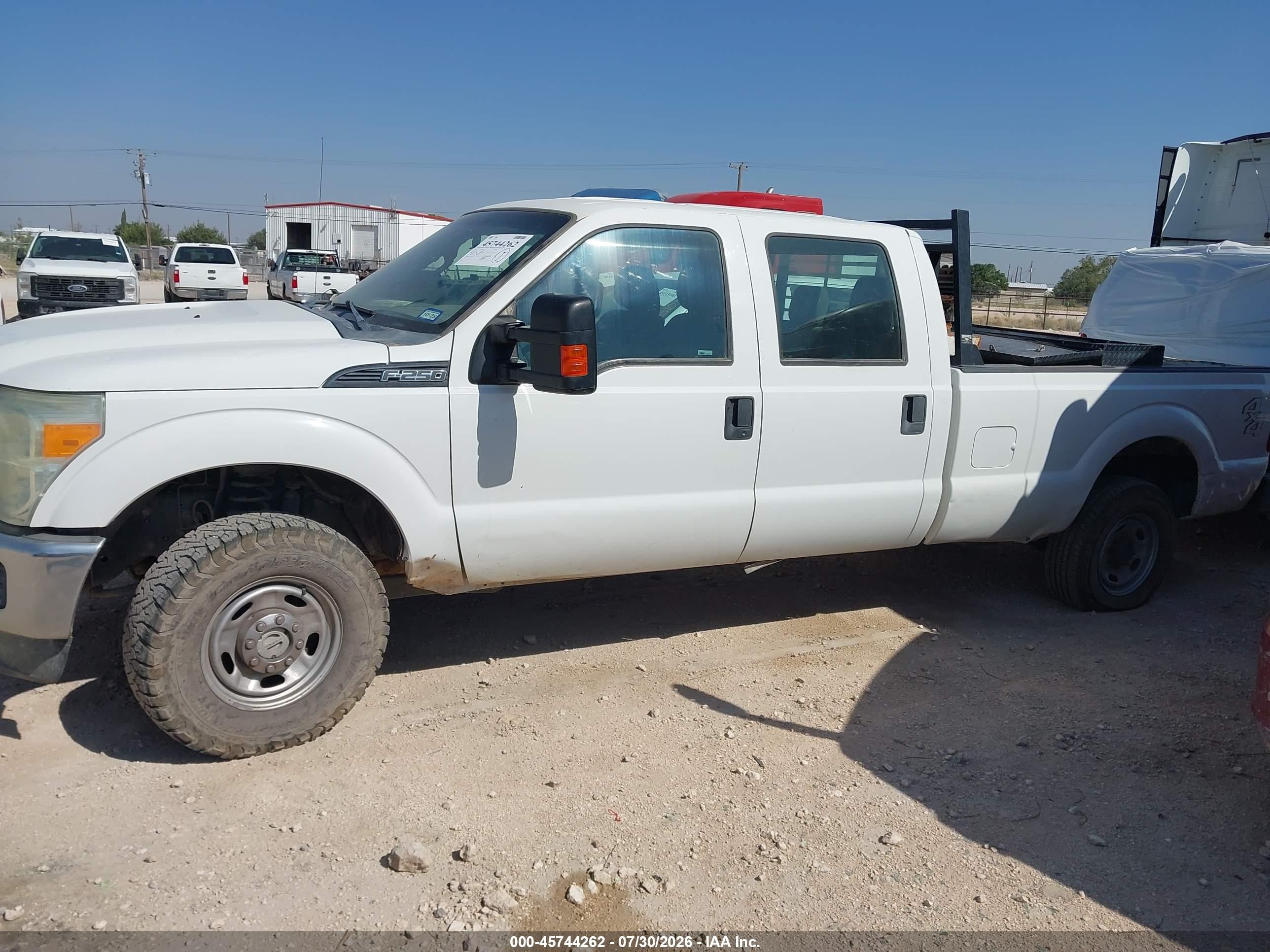 2015 Ford F-250 Xl White vin: 1FT7W2B65FEB68870