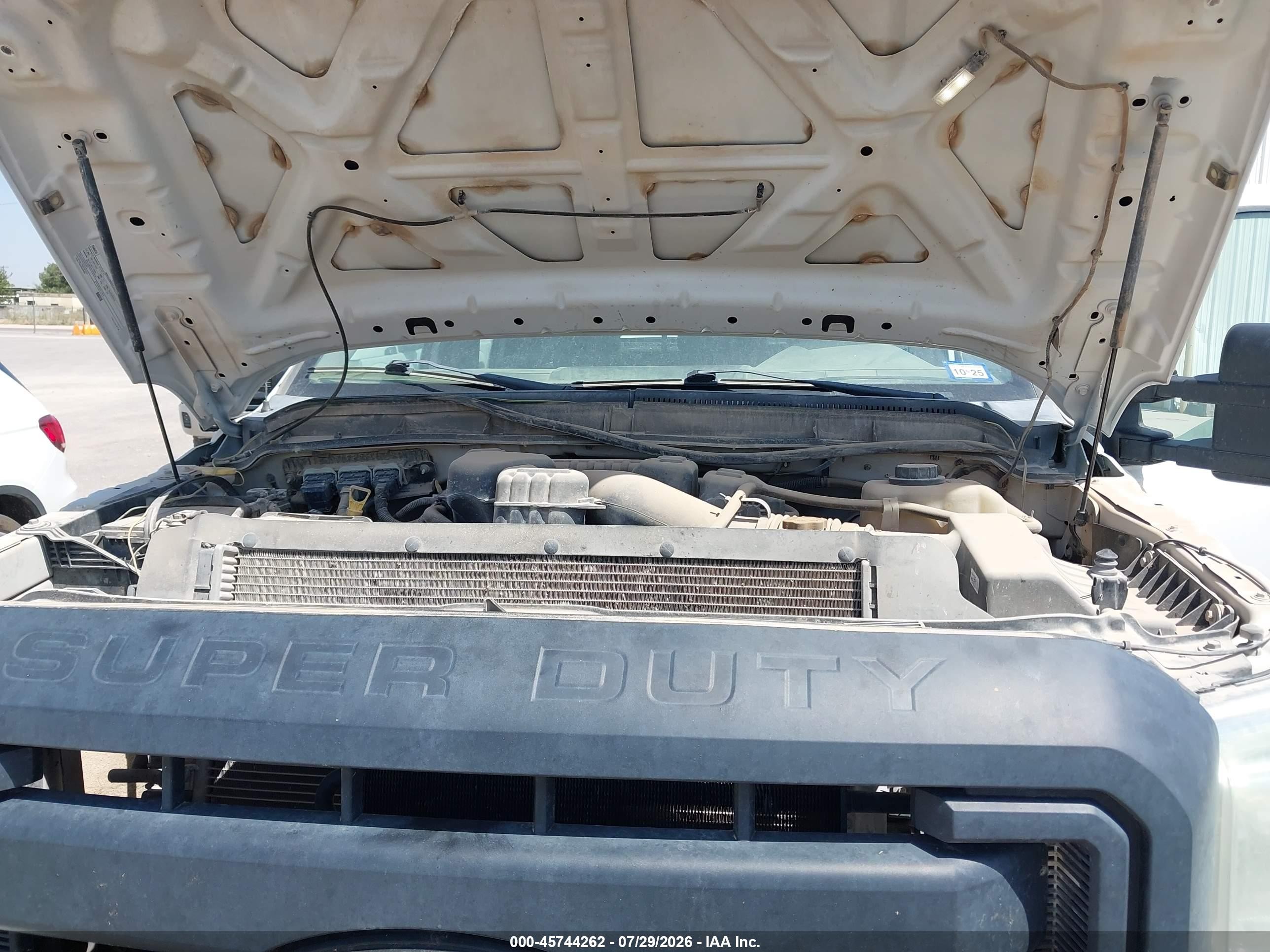 2015 Ford F-250 Xl White vin: 1FT7W2B65FEB68870