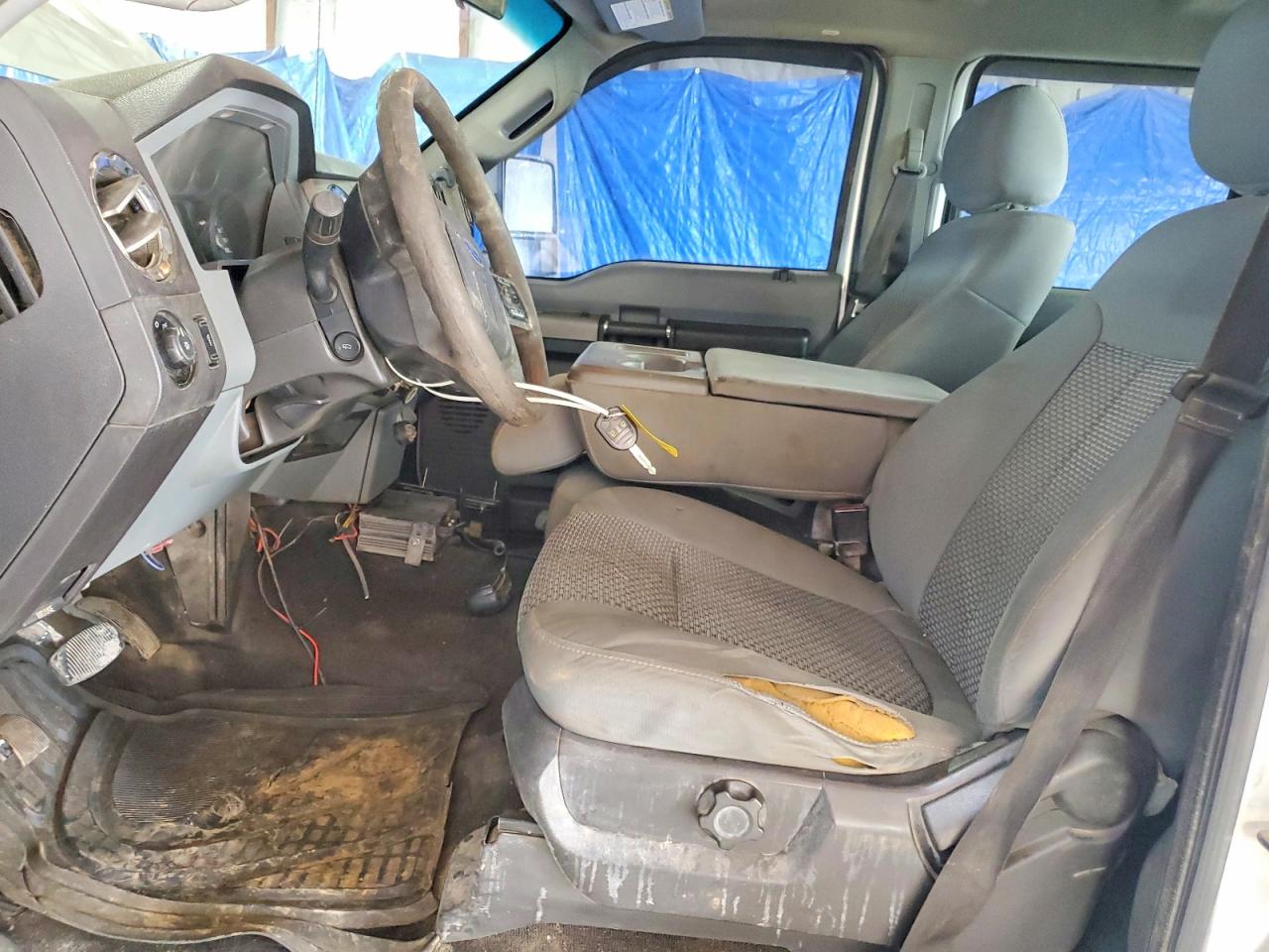 2015 Ford F250 Super Duty Silver vin: 1FT7W2B65FEC14794