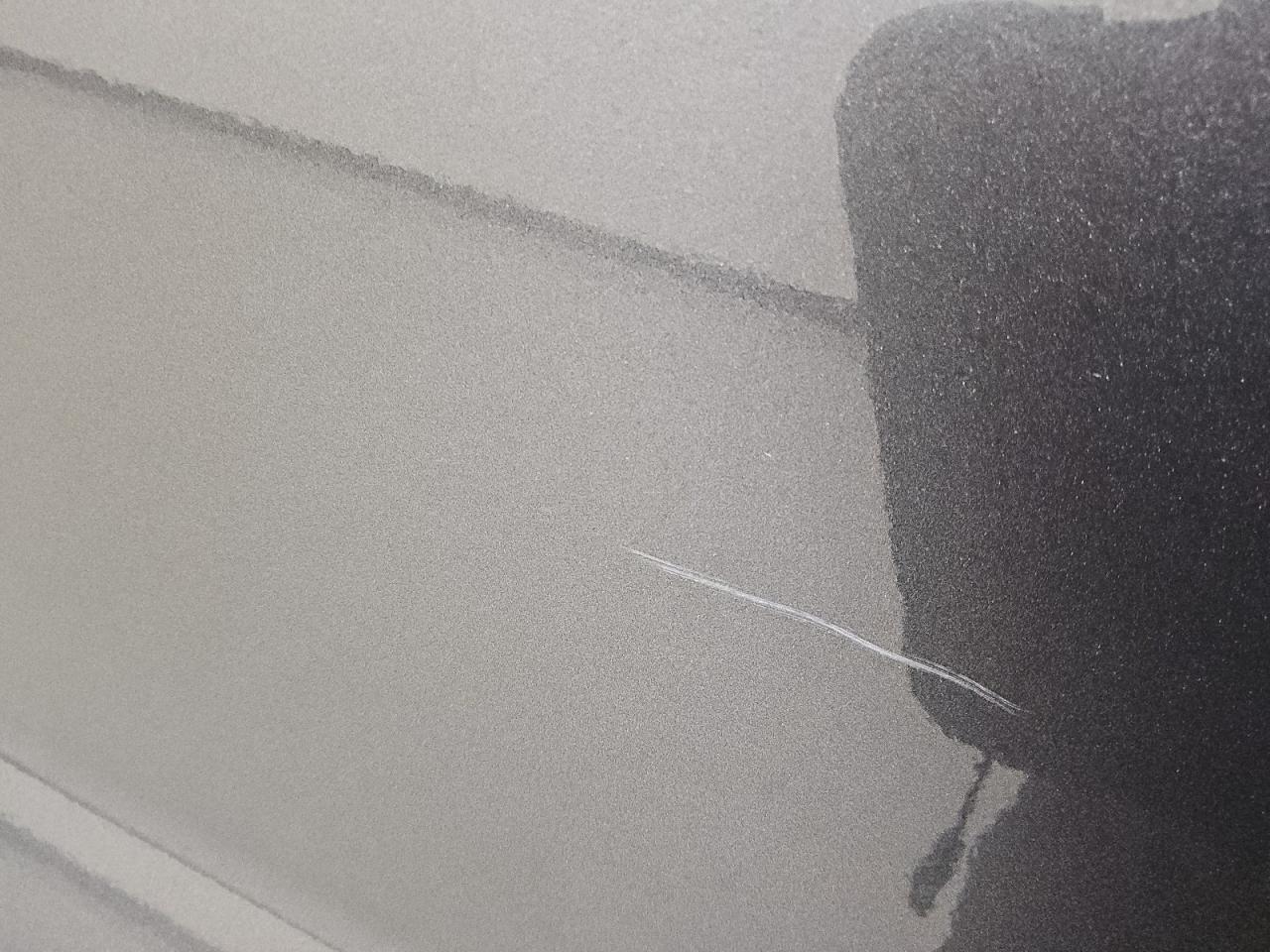 2015 Ford F250 Super Duty Gray vin: 1FT7W2B65FED10702 Damage: Left Rear Door, Heavy Scratch, 3 To 4 Inches