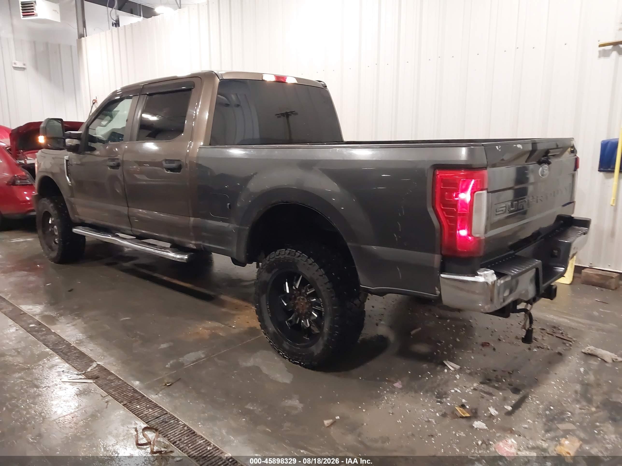 2017 Ford F-250 Xl Brown vin: 1FT7W2B65HED63502