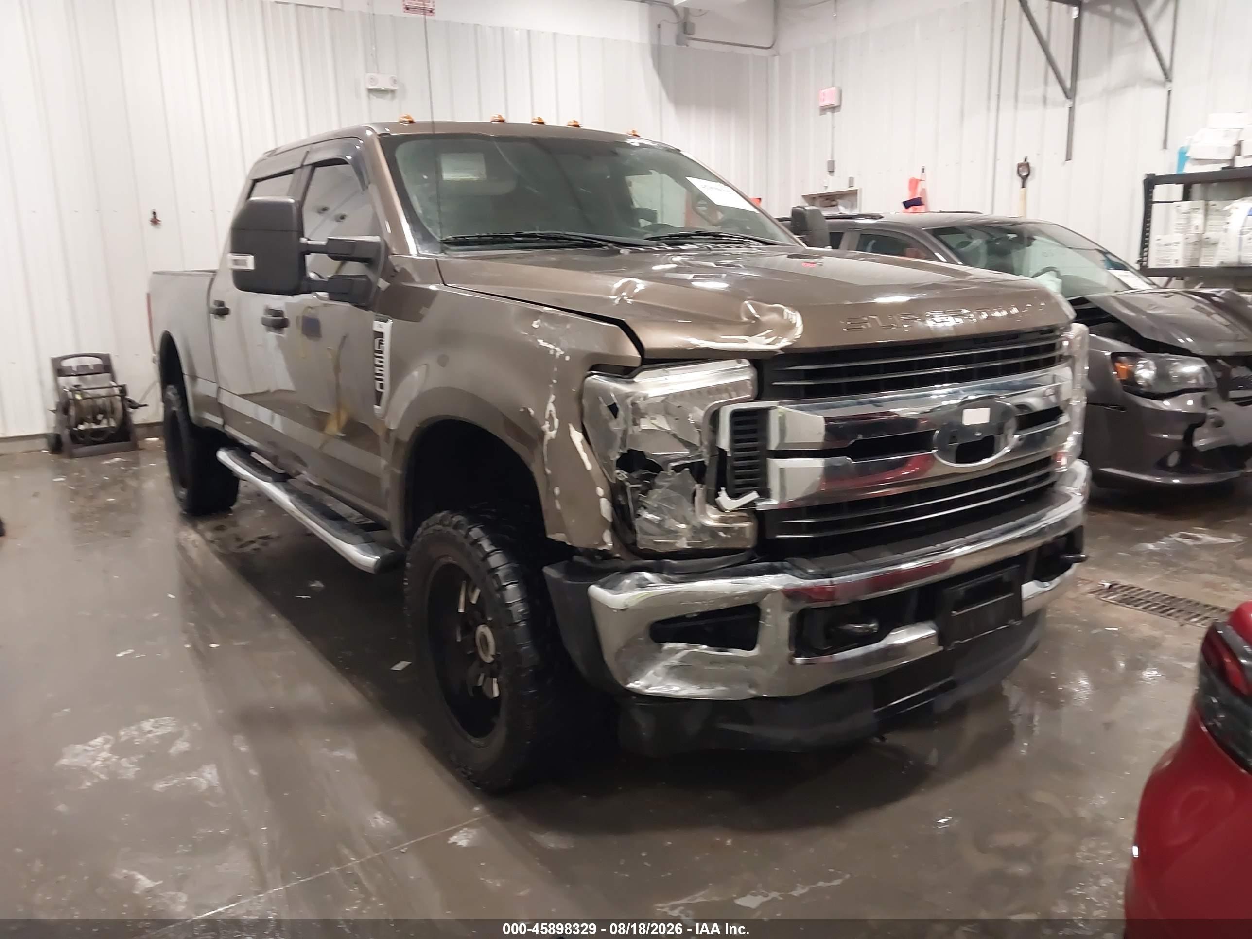 2017 Ford F-250 Xl Brown vin: 1FT7W2B65HED63502