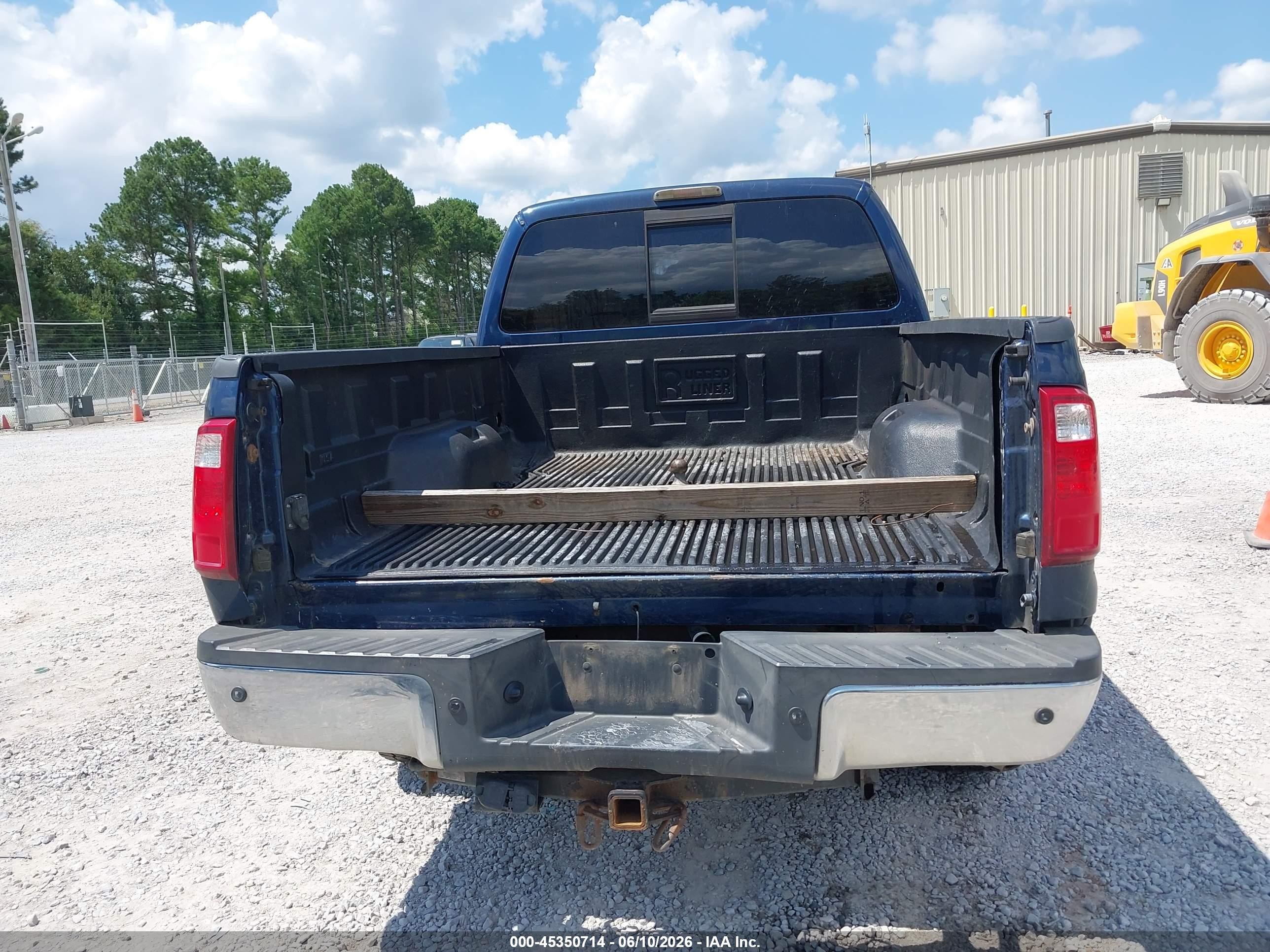 2013 Ford F-250 Xlt Blue vin: 1FT7W2B66DEA15234