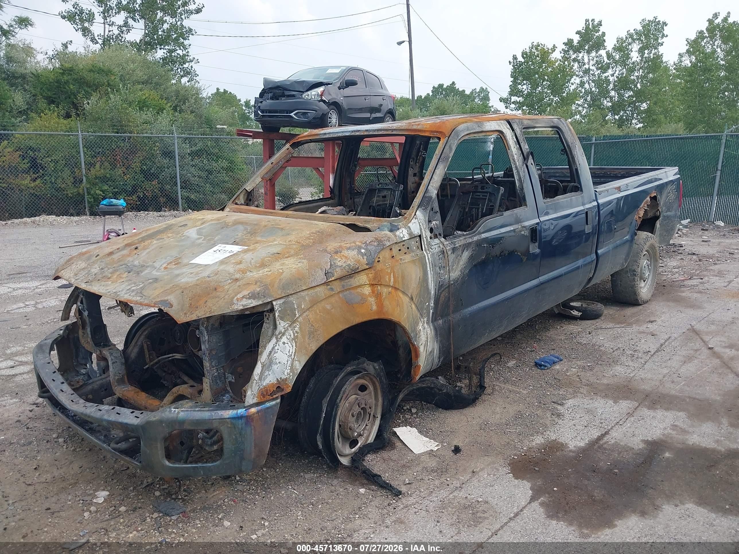 2015 Ford F-250 Xl Black vin: 1FT7W2B66FEA36328