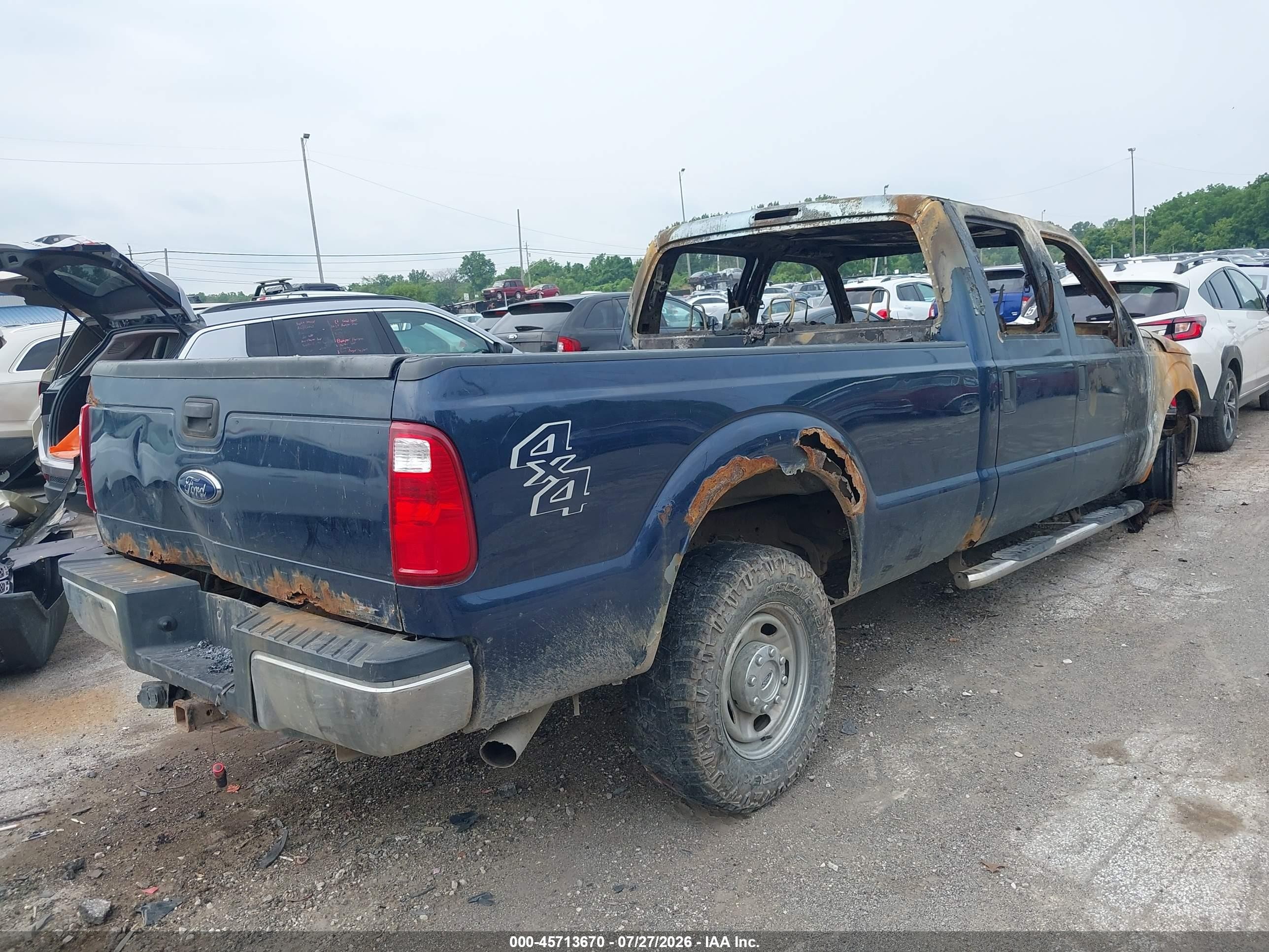 2015 Ford F-250 Xl Black vin: 1FT7W2B66FEA36328