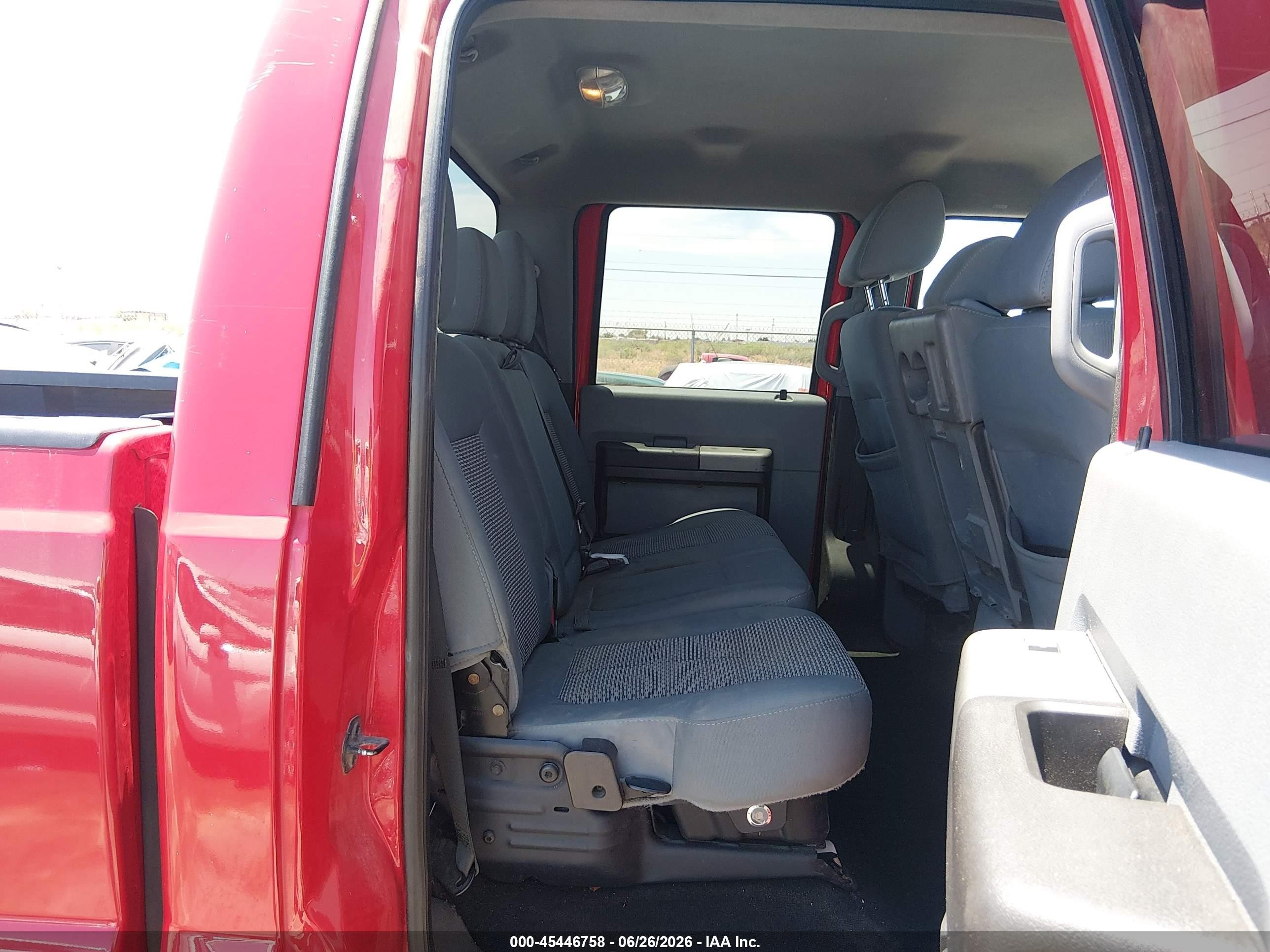 2011 Ford Super Duty F-250 Srw King Ranch/lariat/xl/xlt Red vin: 1FT7W2B67BEC81570